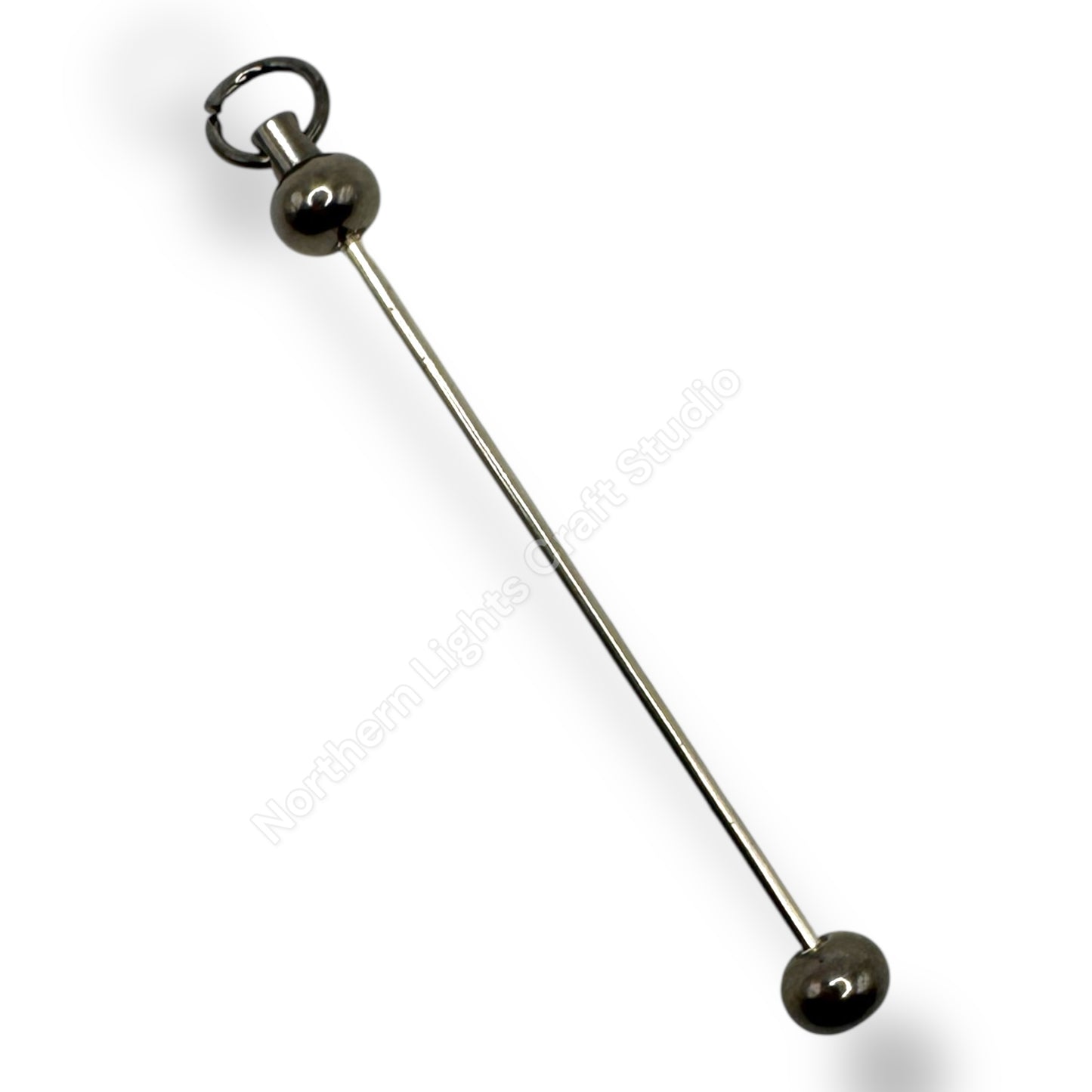 Beadable Keychain Bars - 10 pcs.