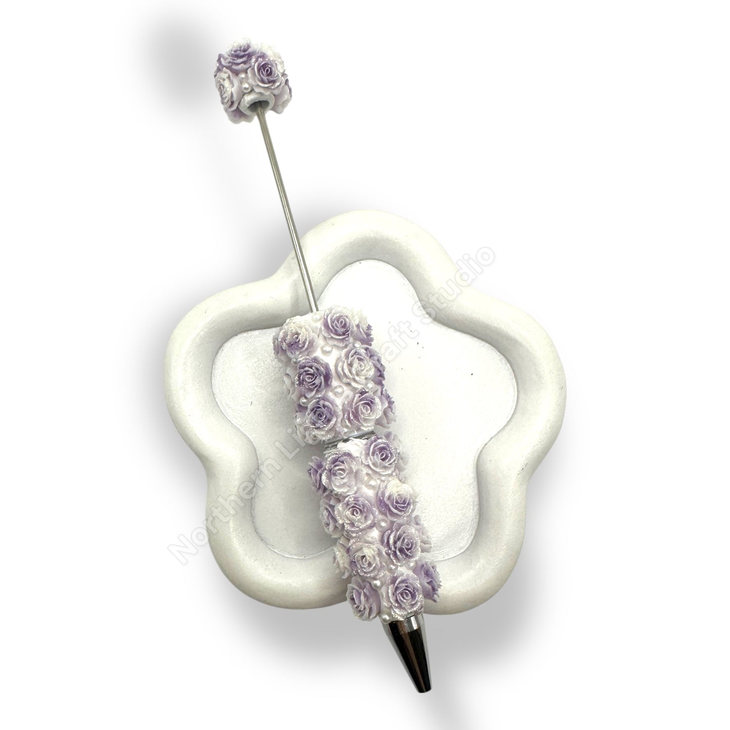 Soft Flower Beadable Pen