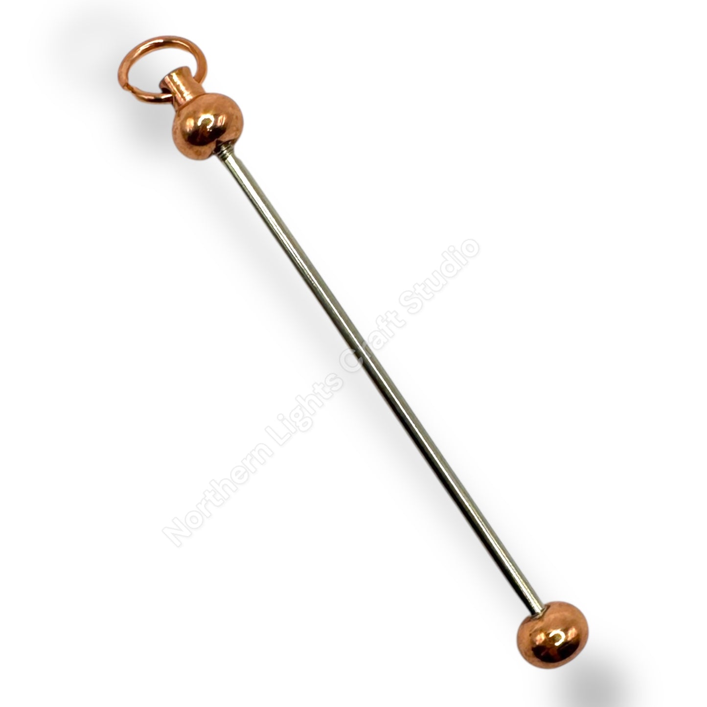 Beadable Keychain Bars - 10 pcs.