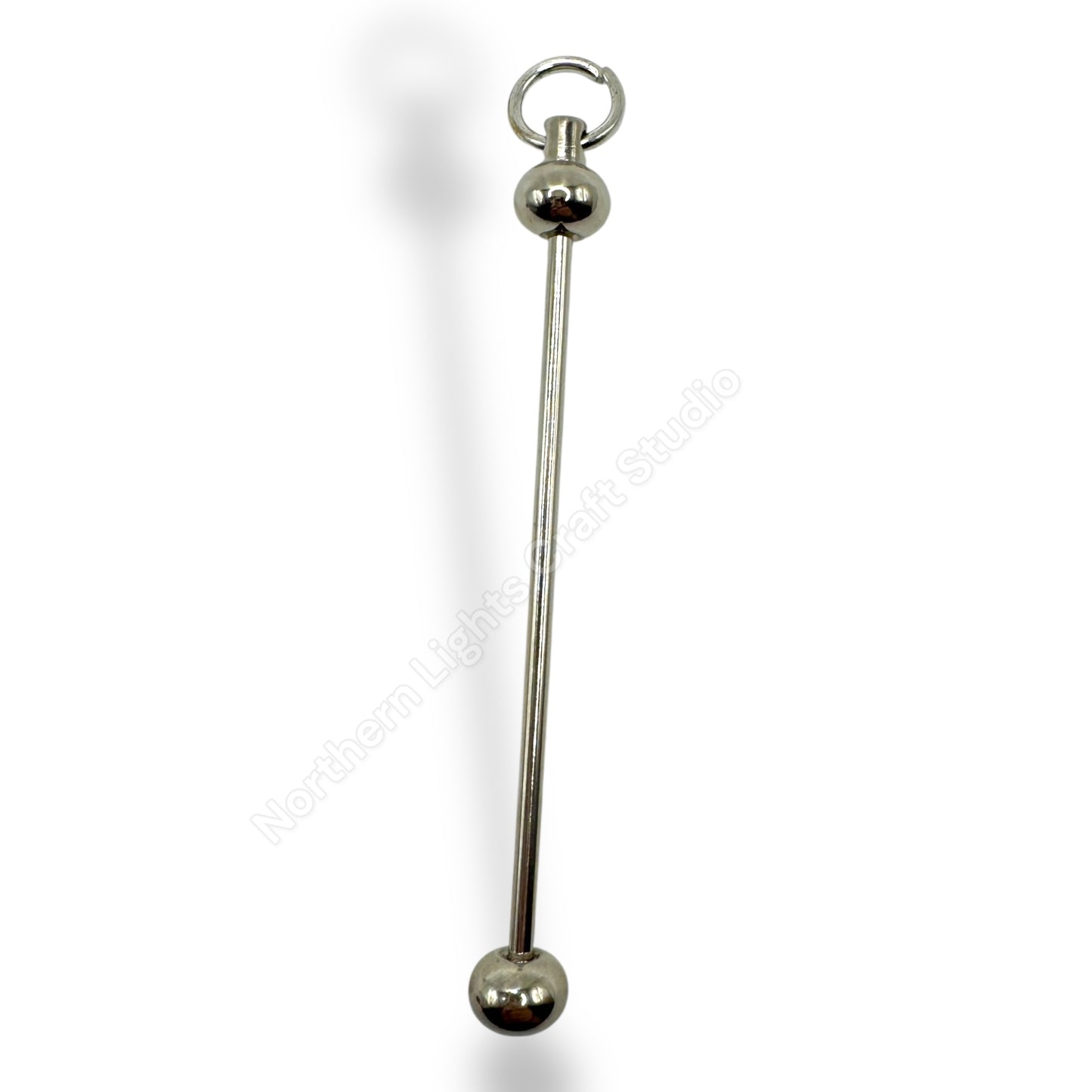 Beadable Keychain Bars - 10 pcs.