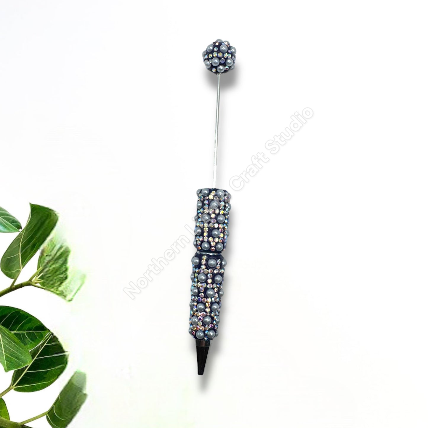 Beadable Pearl and Rhinestone Pens