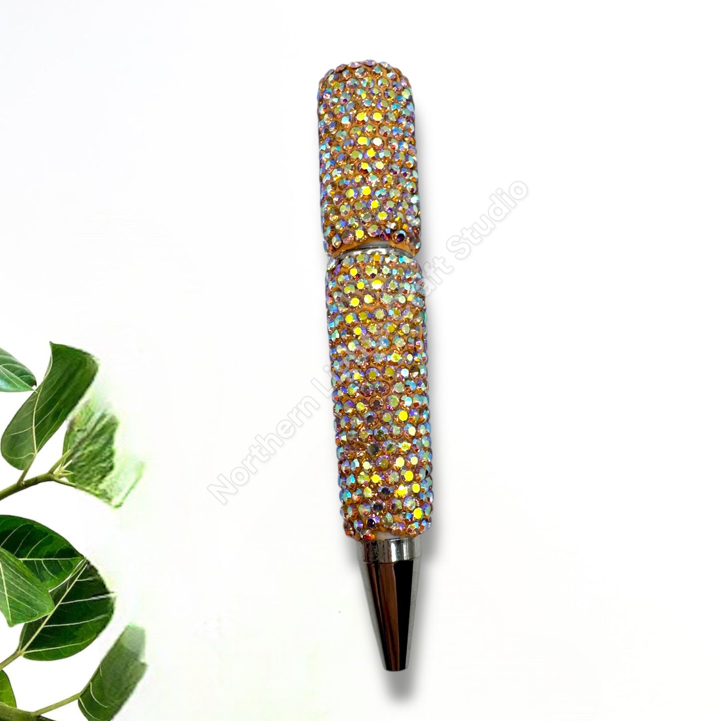 Beadable AB Colorful Rhinestone Pens