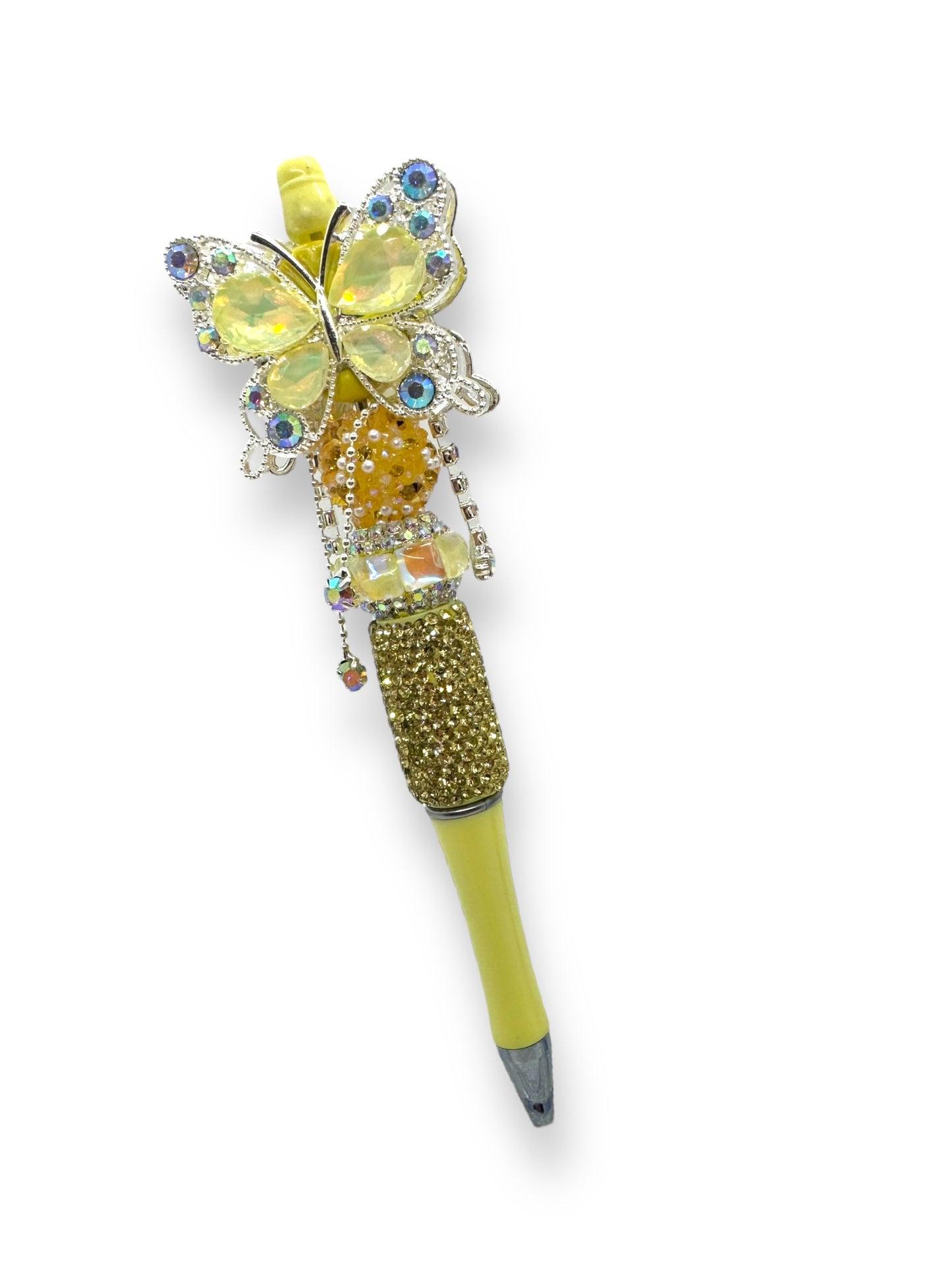 Fancy Handcrafted Butterfly Bead Pens