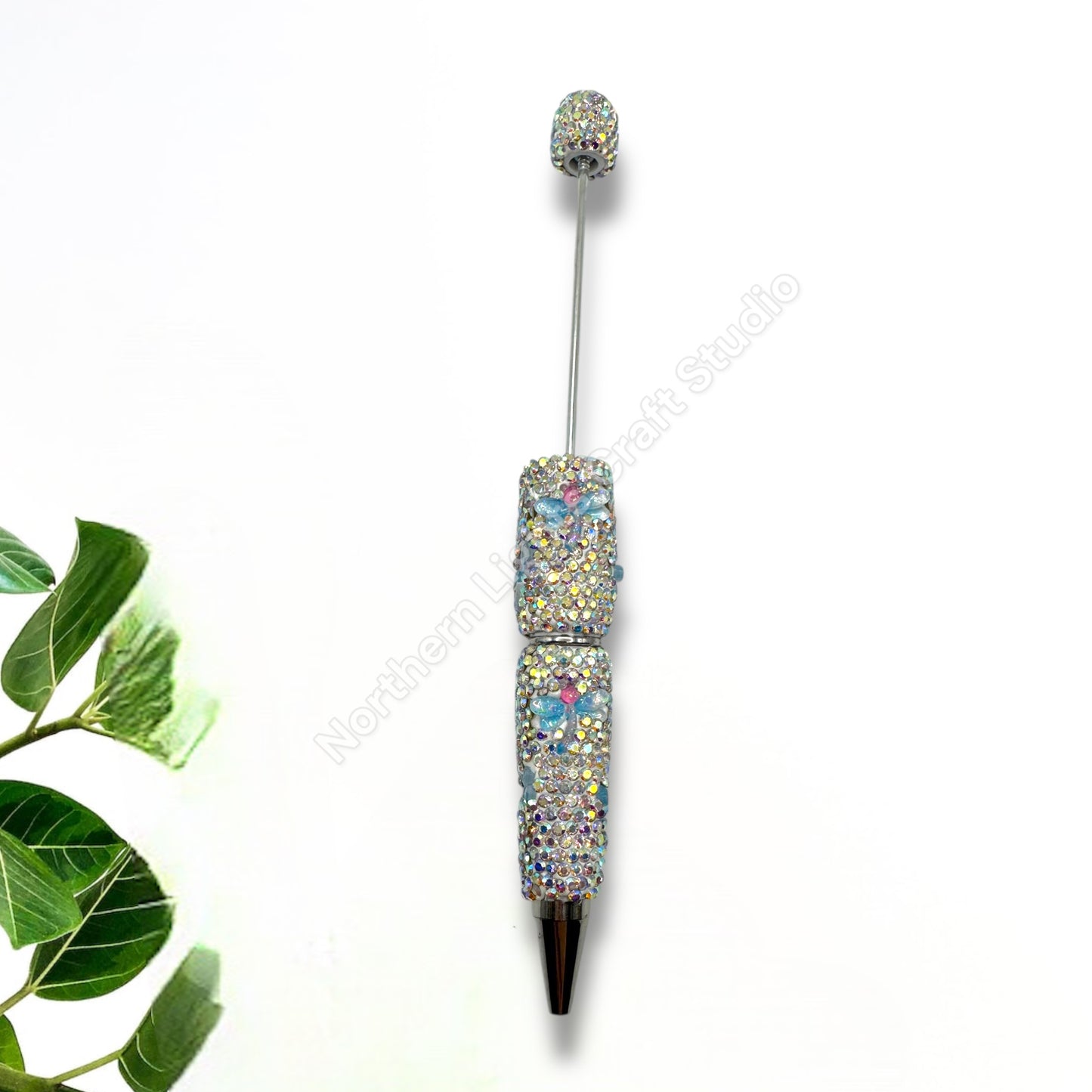 Beadable Dragonfly Rhinestone Pens