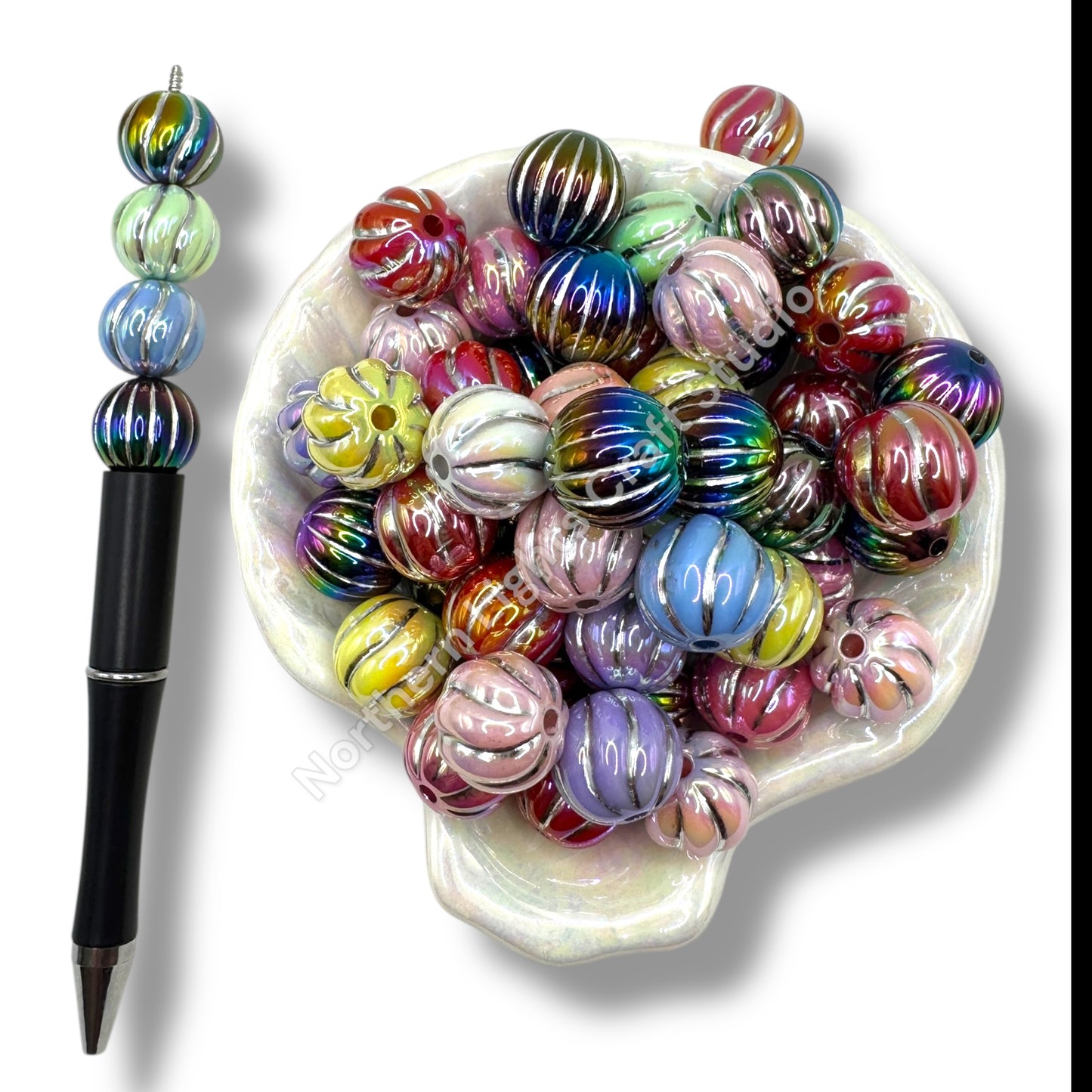 Pumpkin Bead Mix - 20 pcs.