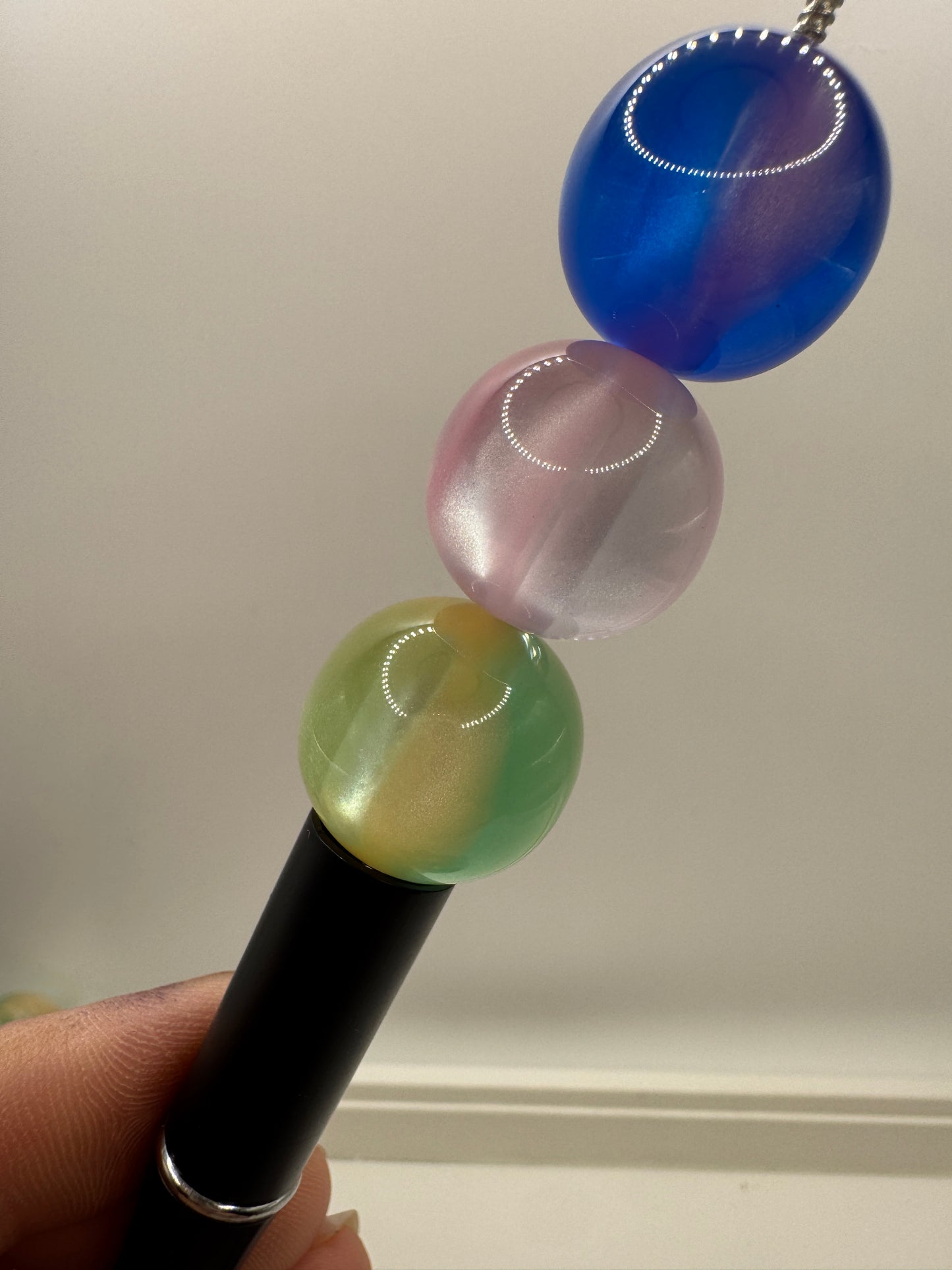 20mm Galaxy Multi Tone Beads - 10 pcs.