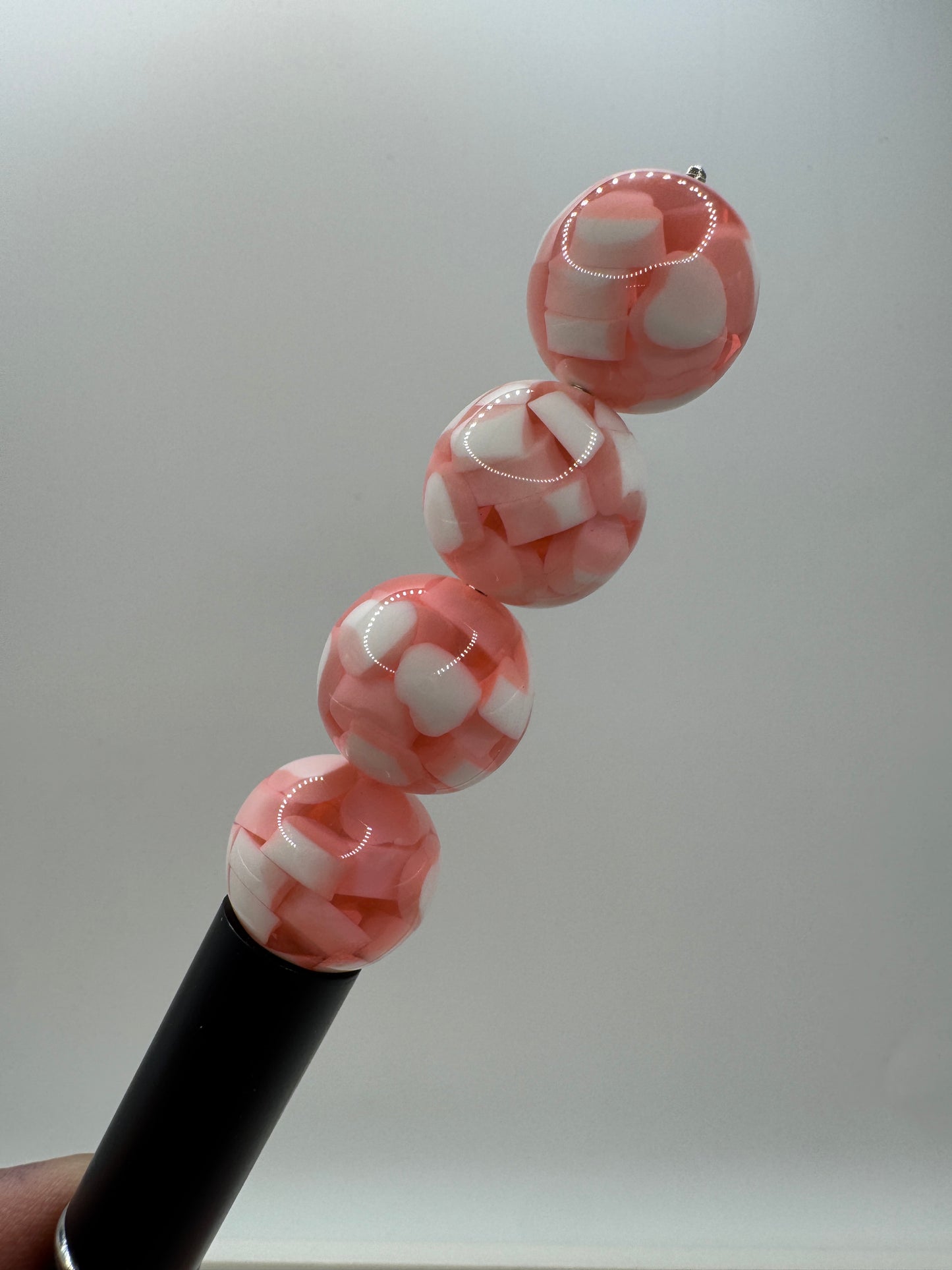 16mm Acrylic Heart Jelly Beads - 20pcs.