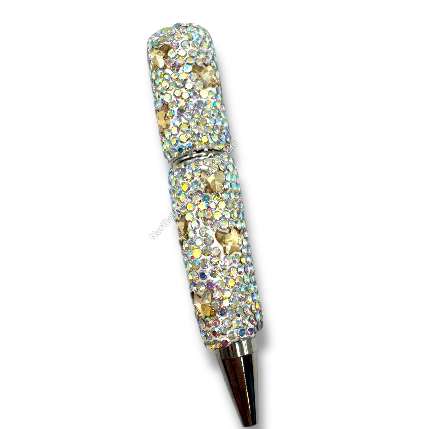 Rhinestone Butterfly Crystal Beadable Pens