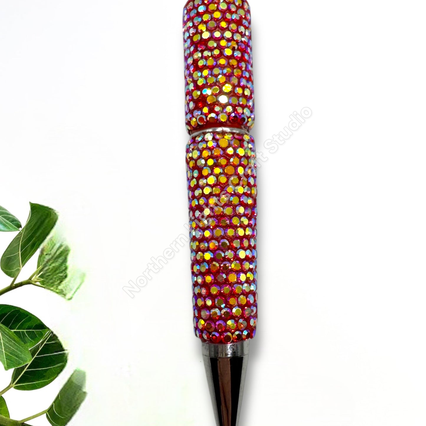 Beadable AB Colorful Rhinestone Pens