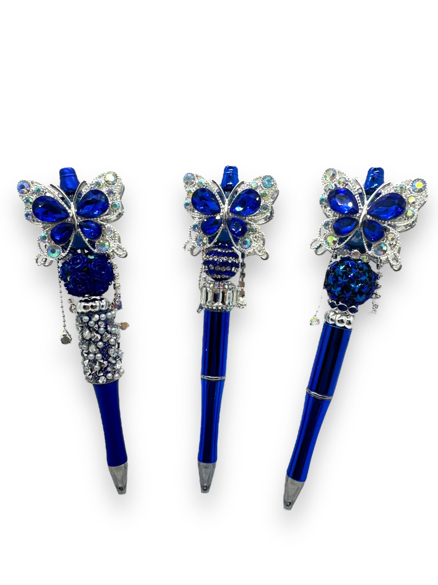 Fancy Handcrafted Butterfly Bead Pens