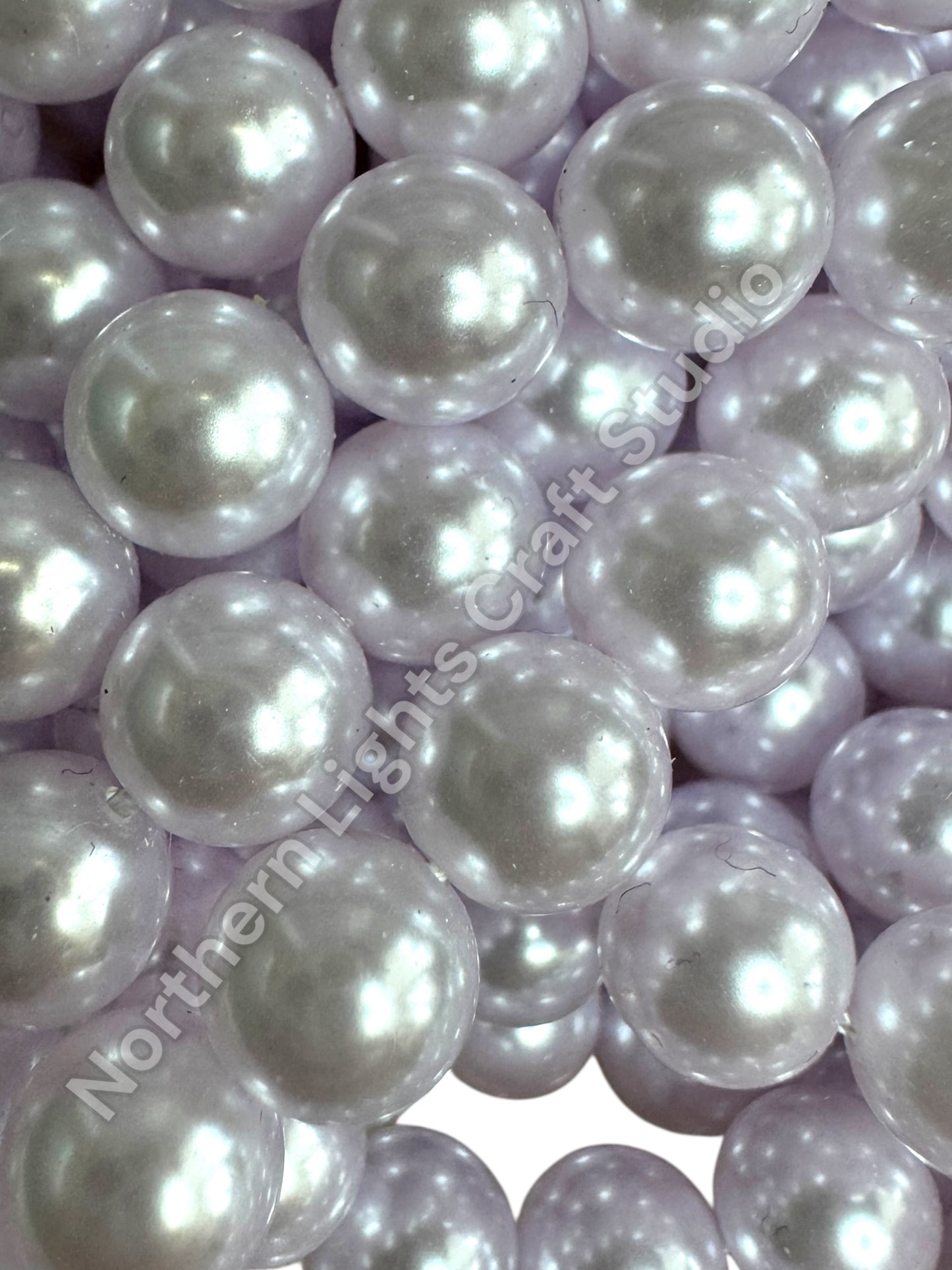 8mm Pearl Beads for DIY - 40 pieces (small hole)