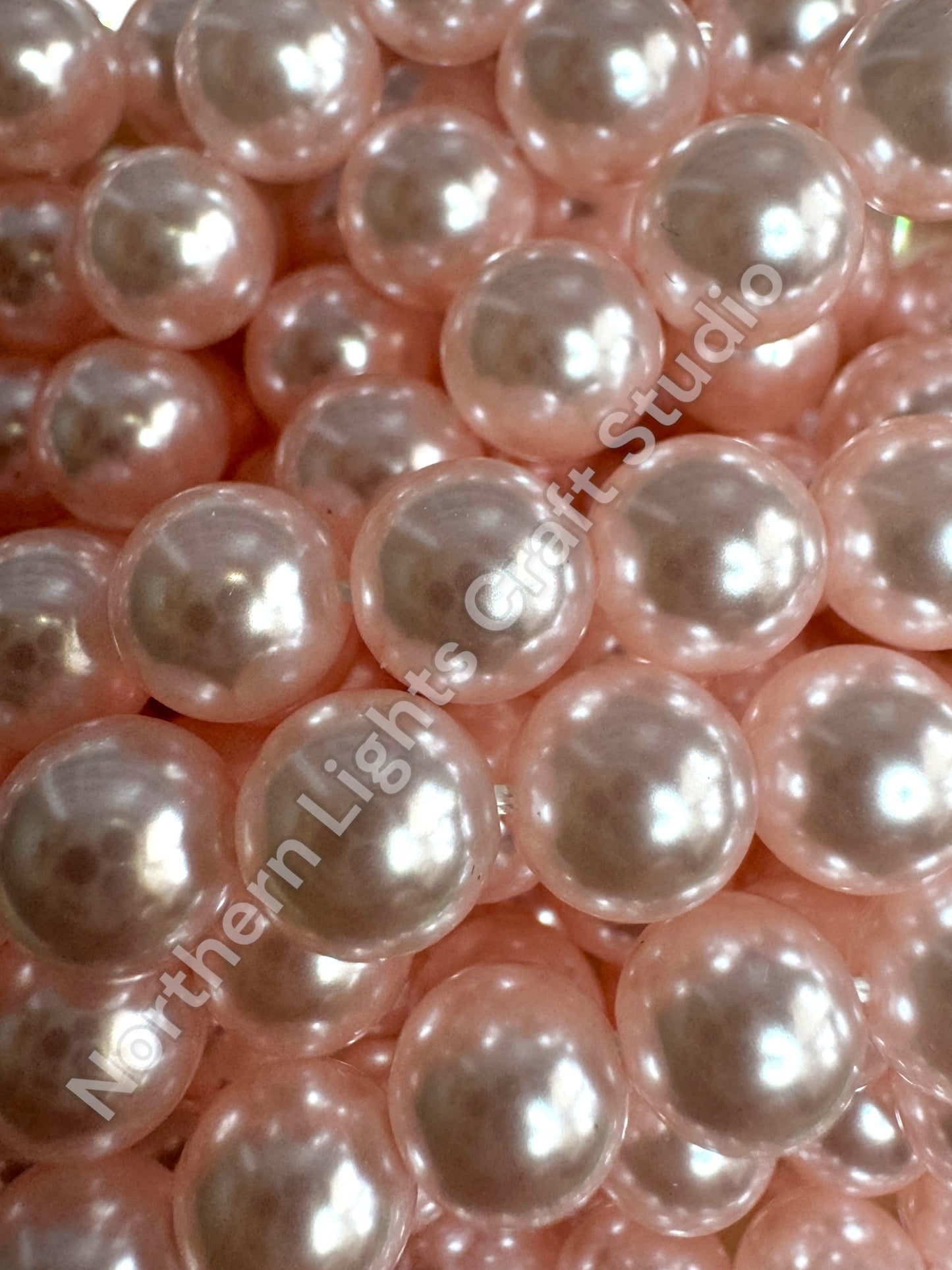 8mm Pearl Beads for DIY - 40 pieces (small hole)
