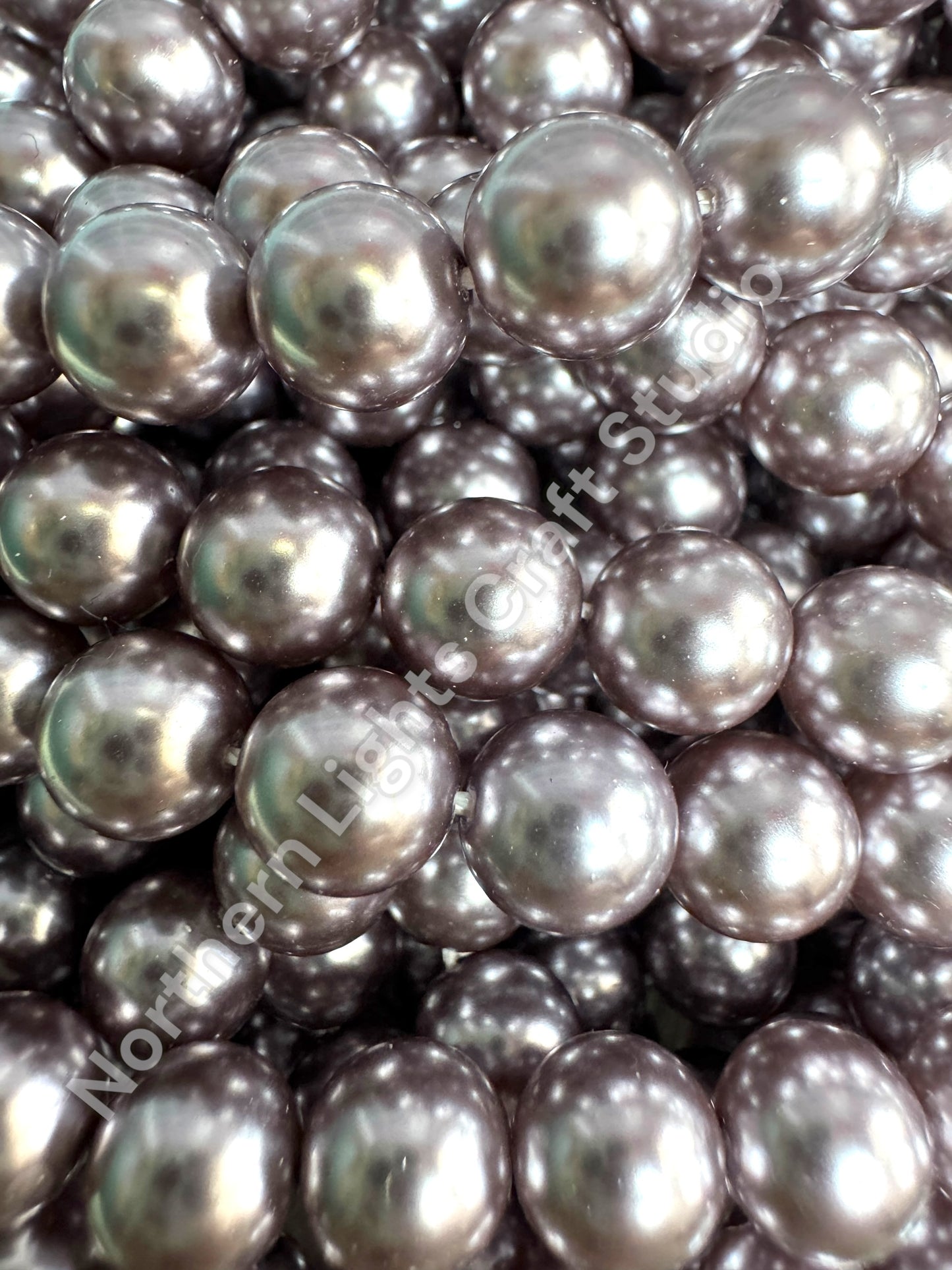 8mm Pearl Beads for DIY - 40 pieces (small hole)