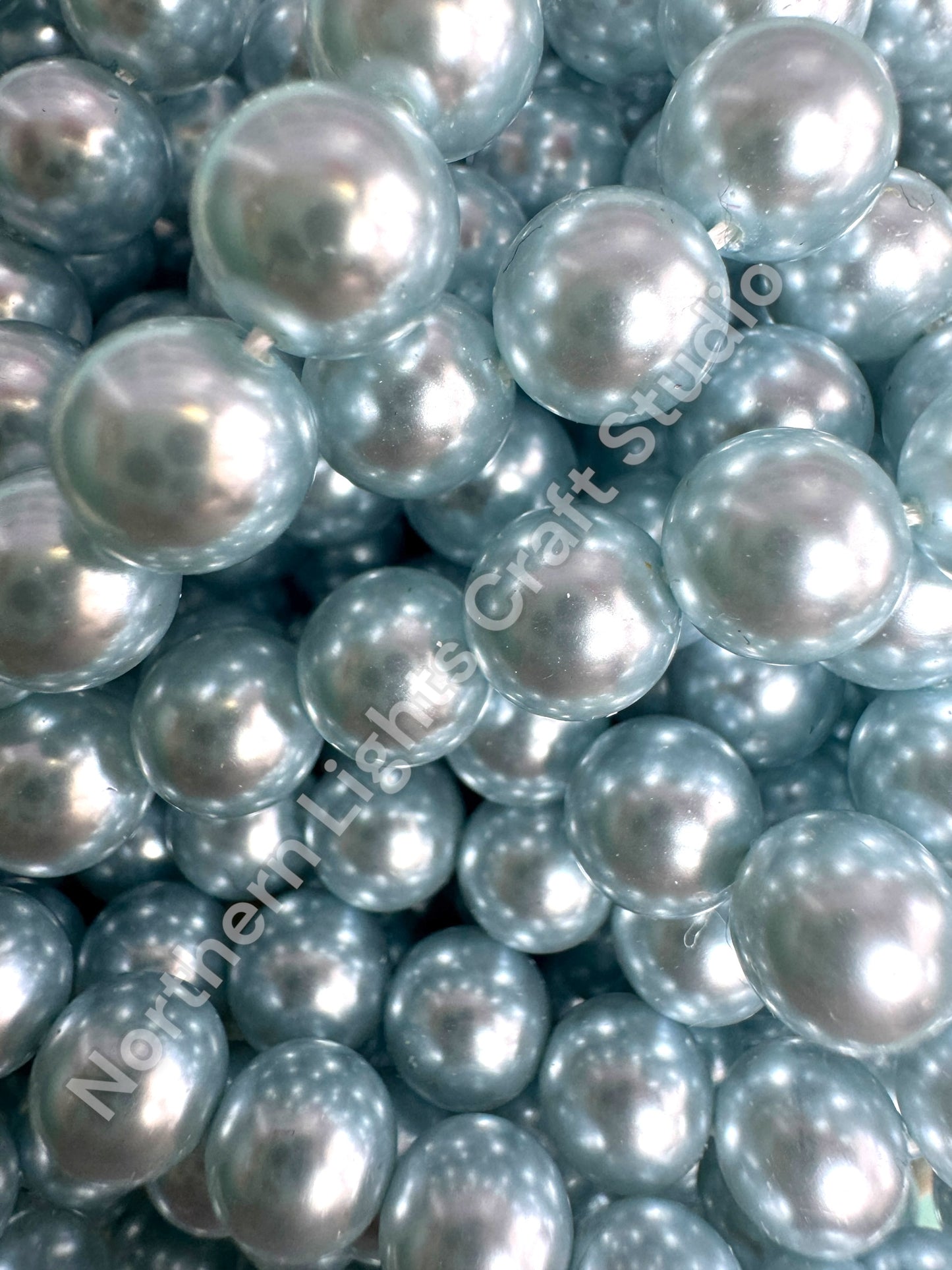 8mm Pearl Beads for DIY - 40 pieces (small hole)