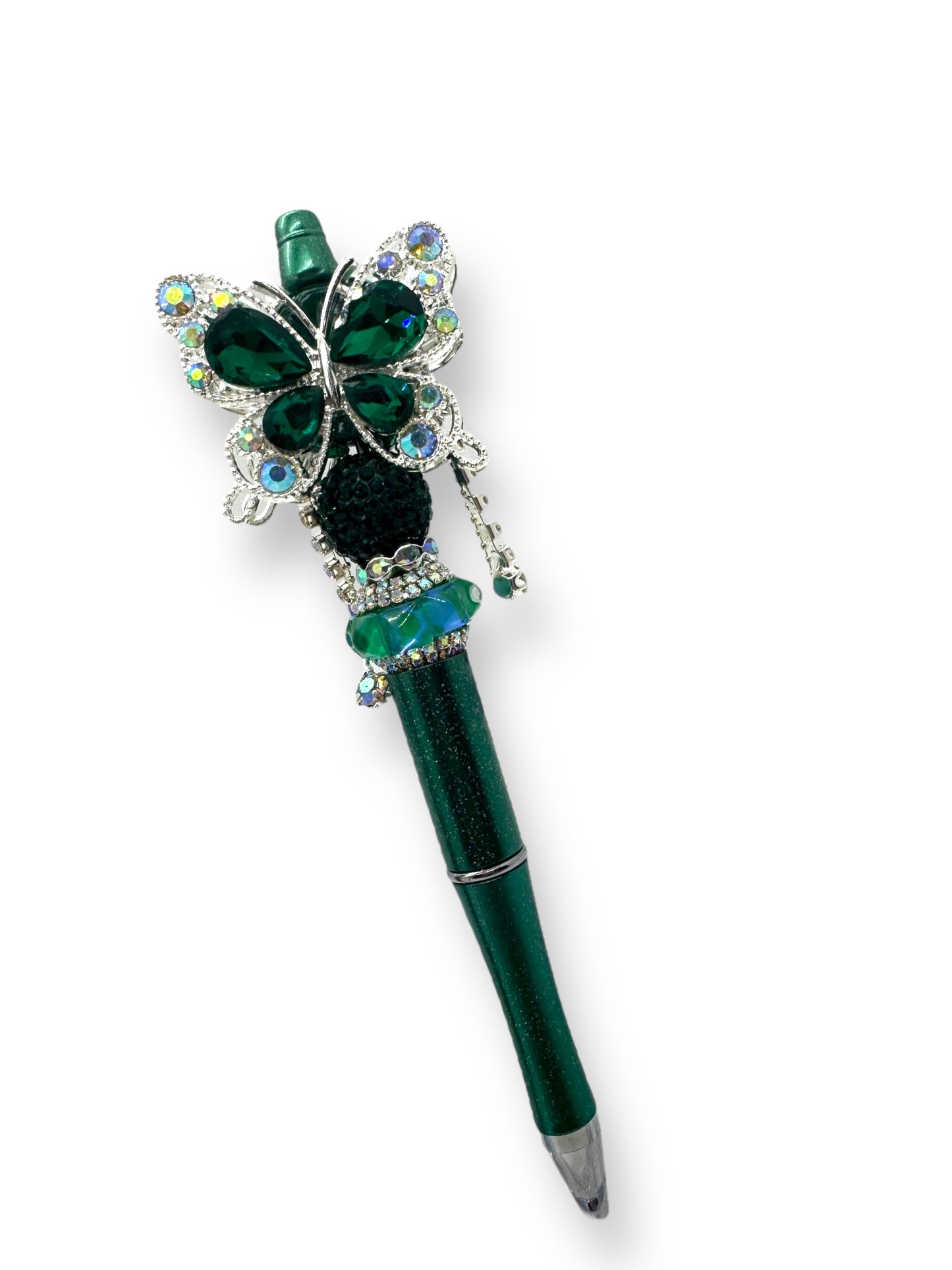 Fancy Handcrafted Butterfly Bead Pens