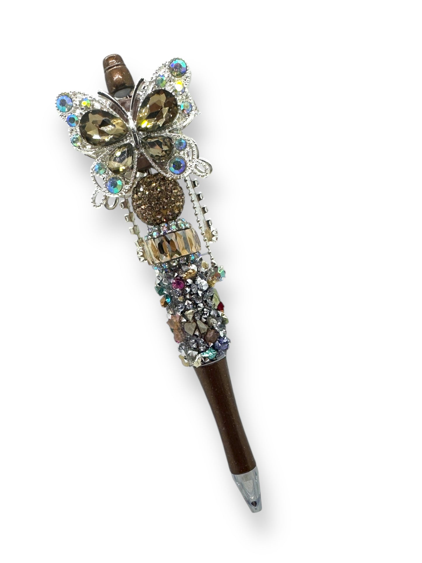 Fancy Handcrafted Butterfly Bead Pens