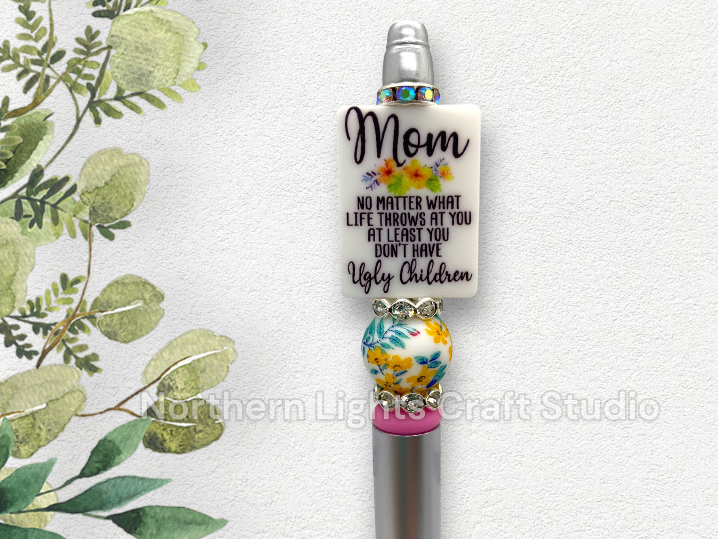 Sarcastic Pens, Custom Beaded Pens, Humorous Gift, Funny Pens, Funny Bead Pens, Beaded Sassy Pens, Sassy Pens, Humor Pens, Sarcasm Beads