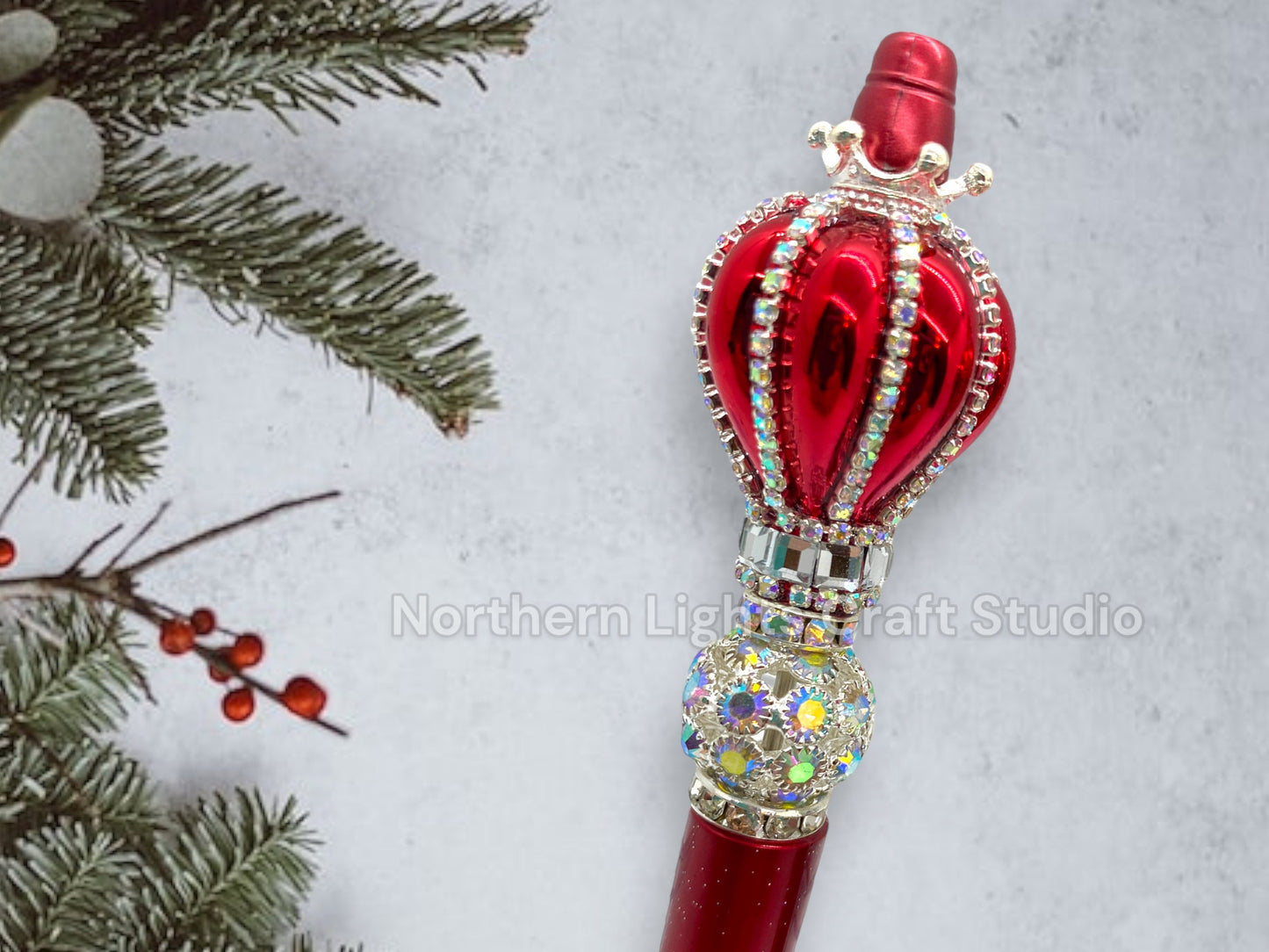 Beaded Balloon Pen, Rhinestone Beaded Pen, Fancy Pen, Bling Christmas Pen, Santa Gift Idea, Rhinestone Balloon Pen, Gorgeous Pen