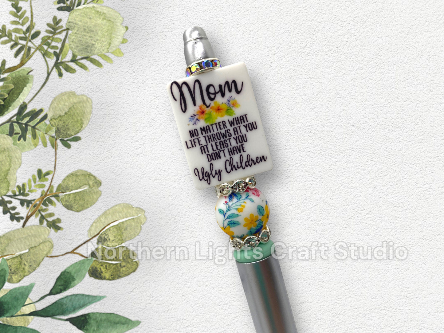 Sarcastic Pens, Custom Beaded Pens, Humorous Gift, Funny Pens, Funny Bead Pens, Beaded Sassy Pens, Sassy Pens, Humor Pens, Sarcasm Beads
