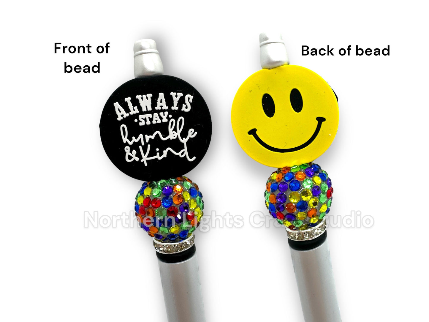 Beaded Positivity Pen, Encouragement Gift, Reflection Pen, Keep It Simple, Hello Sunshine, It's Gonna Be A Good Day, Friendship Pen, Be Kind