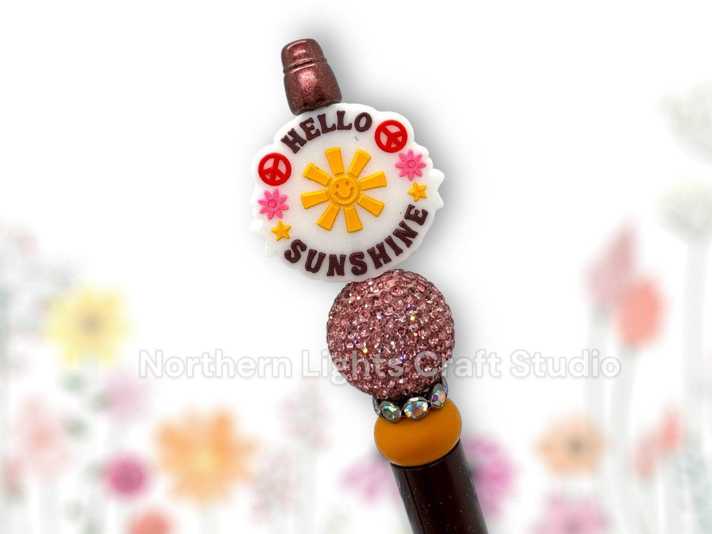 Beaded Positivity Pen, Encouragement Gift, Reflection Pen, Keep It Simple, Hello Sunshine, It's Gonna Be A Good Day, Friendship Pen, Be Kind