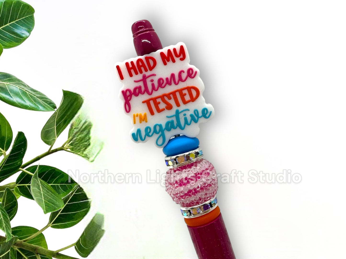 Beaded Sarcasm Pen, Sarcastic Pens, Everyone Was Thinking It, Patience Loading, Had My Patience Tested, I May Be Wrong, Warning Label
