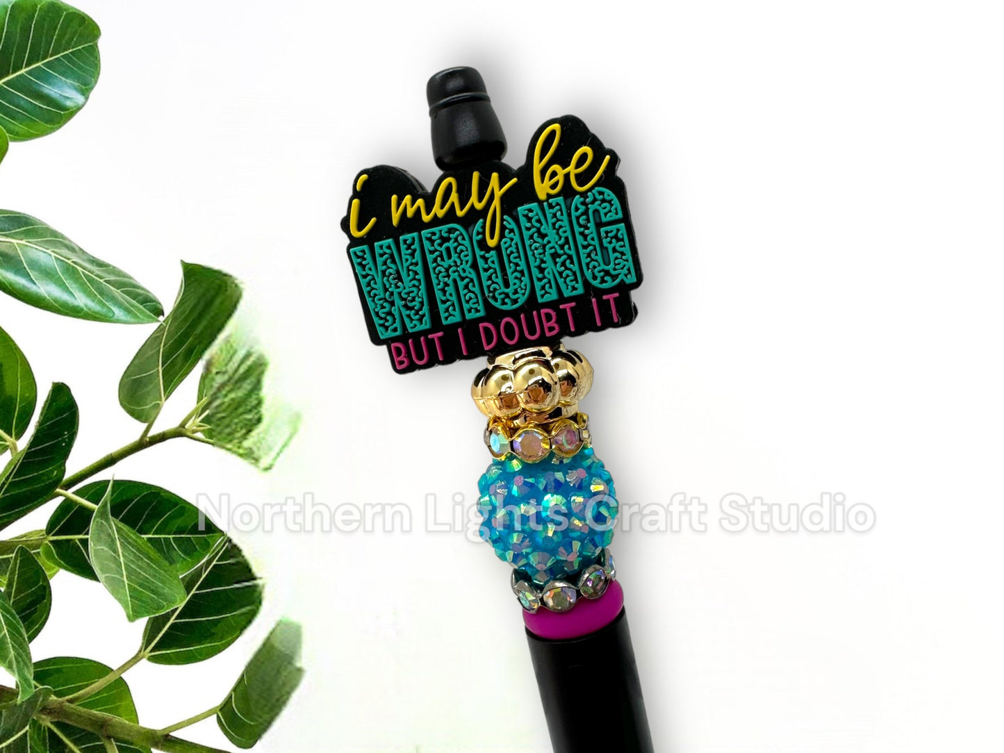 Beaded Sarcasm Pen, Sarcastic Pens, Everyone Was Thinking It, Patience Loading, Had My Patience Tested, I May Be Wrong, Warning Label