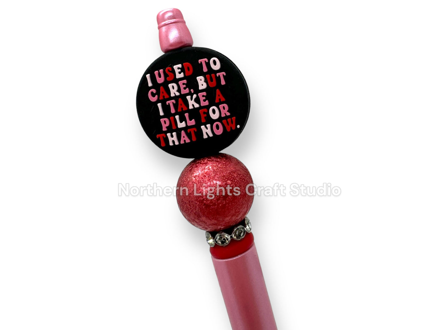 Beaded Sarcastic Pen, Anti-Social Pen, I Don't Like Morning People, Anxiety Pen, In My Defense I Was Left Unsupervised, Bling Sarcastic Pen