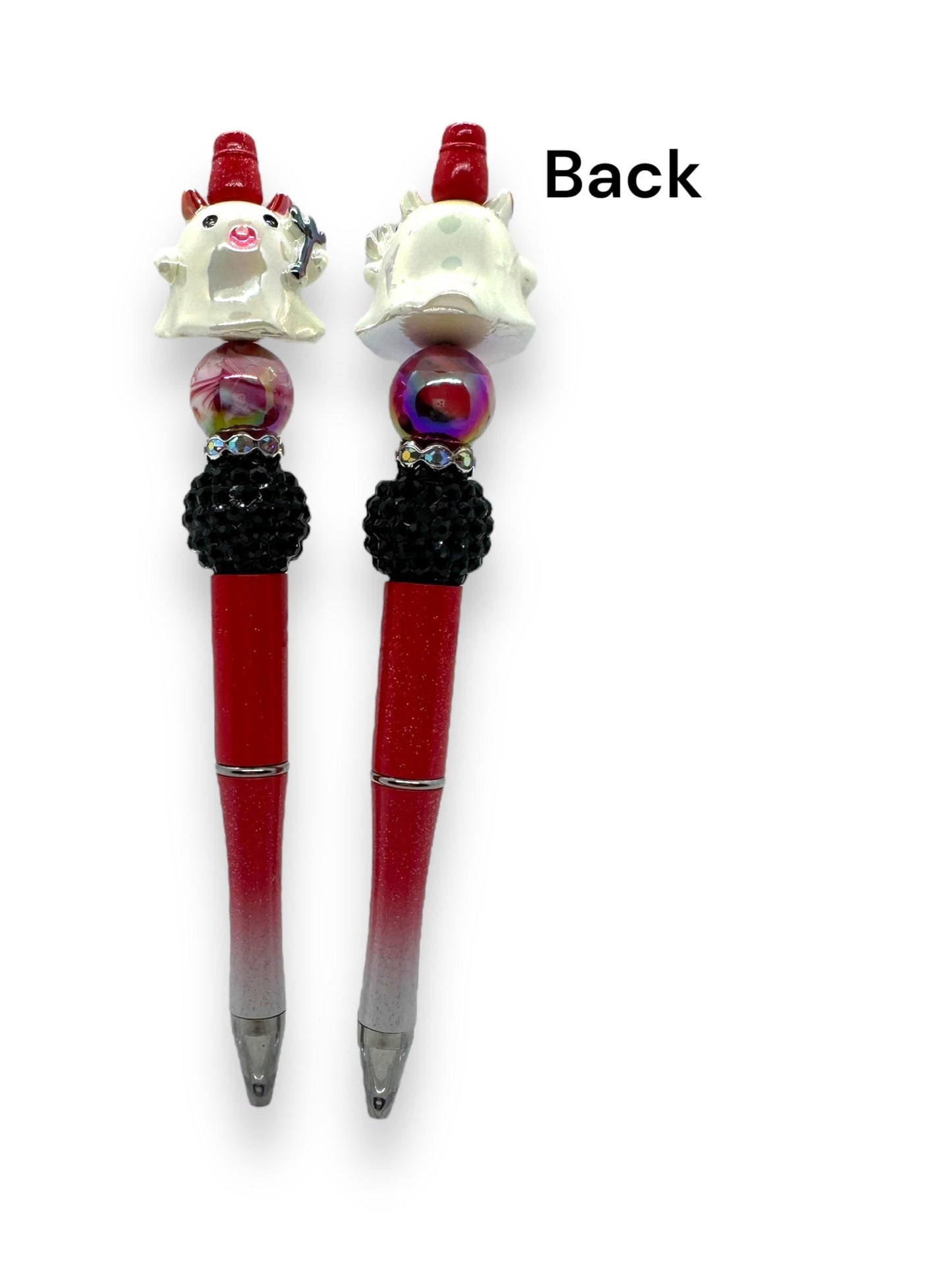 Cute Beaded Halloween Pen, Fancy Halloween Pen, Mummy Pen, Witch Hat Pen, Ghost Pen, Pumpkin Pen, Skull Pen