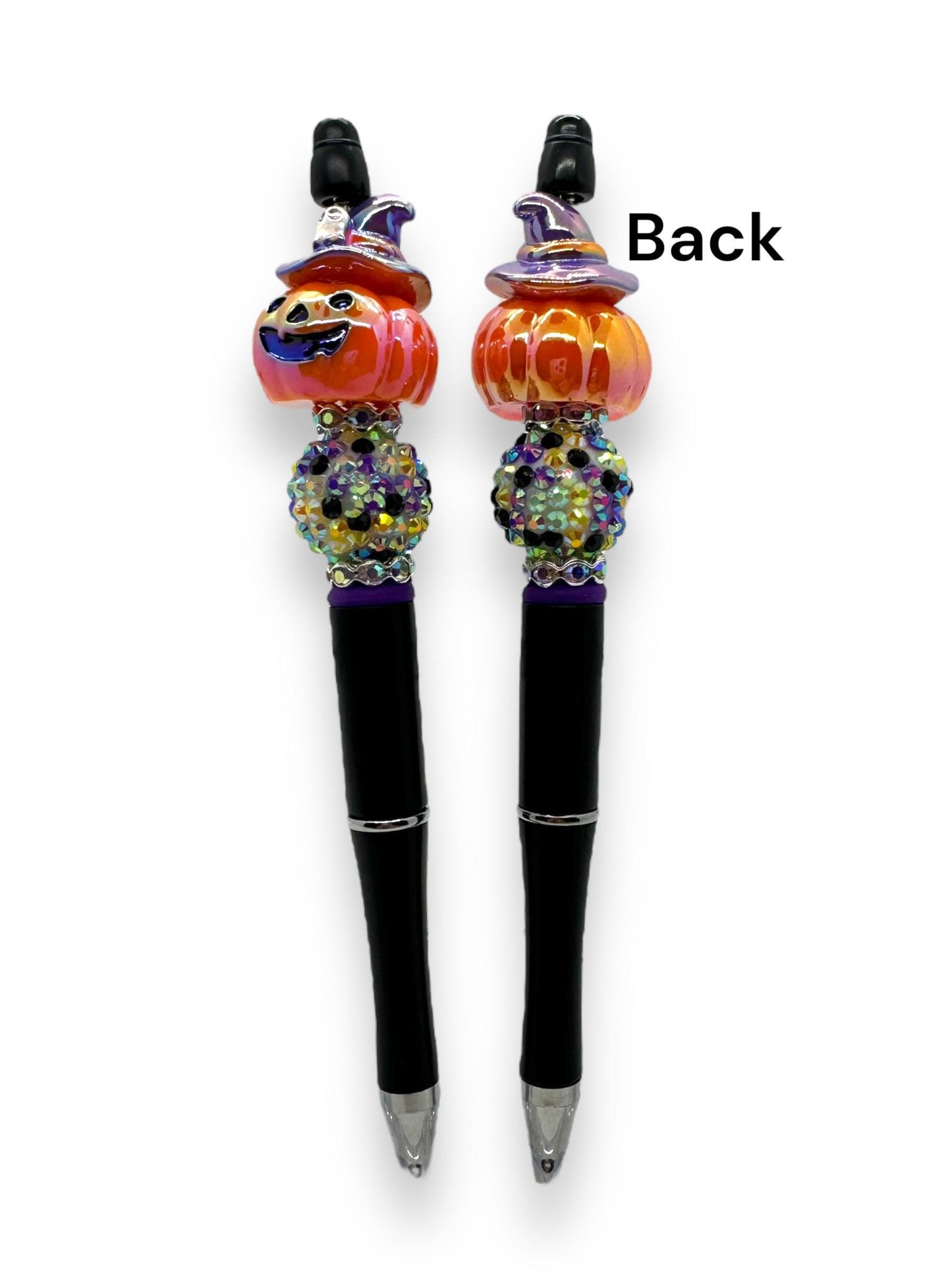 Cute Beaded Halloween Pen, Fancy Halloween Pen, Mummy Pen, Witch Hat Pen, Ghost Pen, Pumpkin Pen, Skull Pen