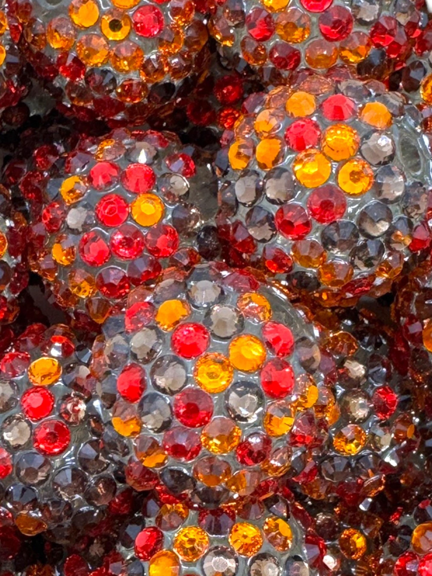 20 mm Fall Acrylic Rhinestone Beads 10 Piece Packs