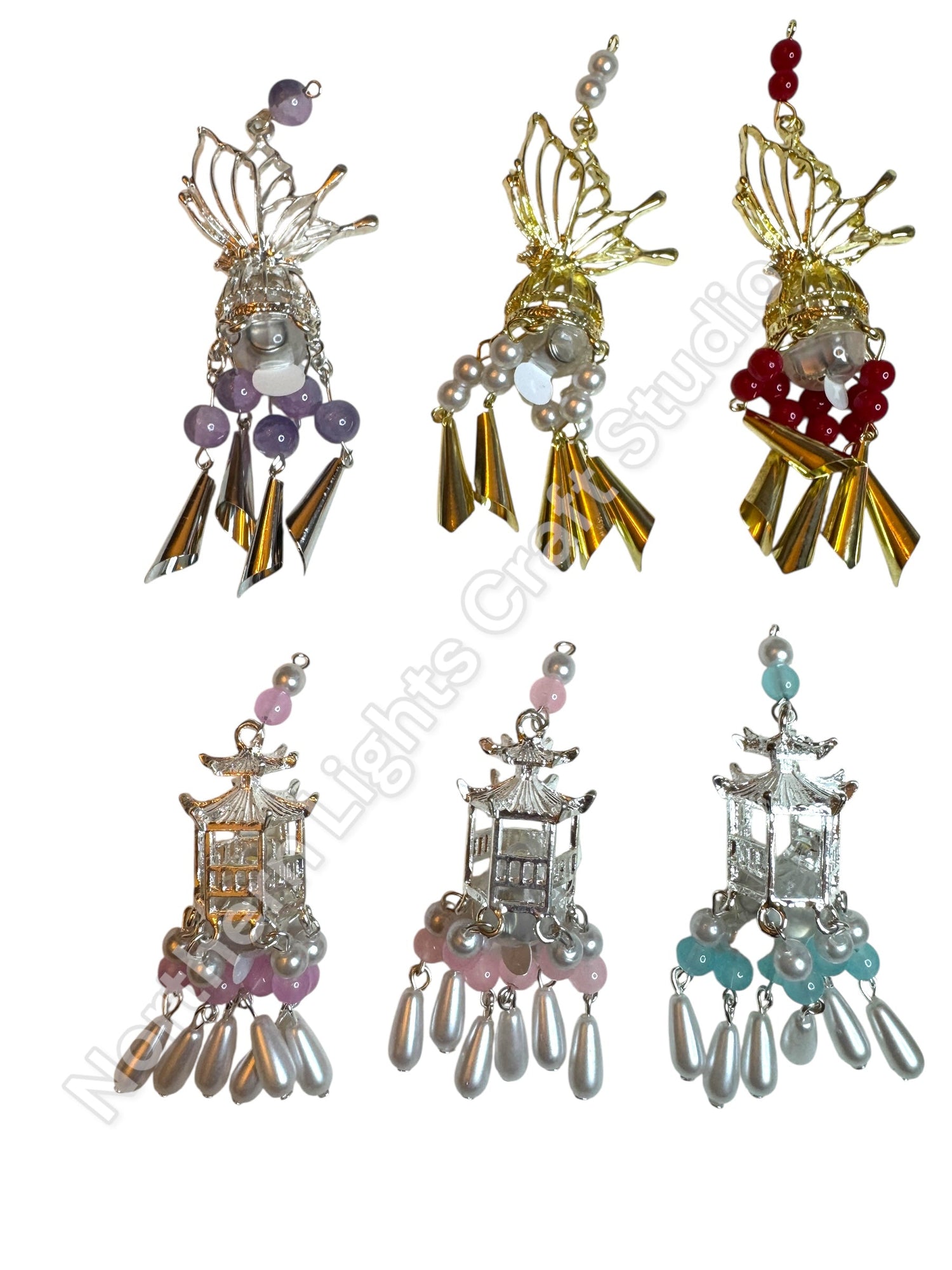 Lighted Lantern Dangle Beads