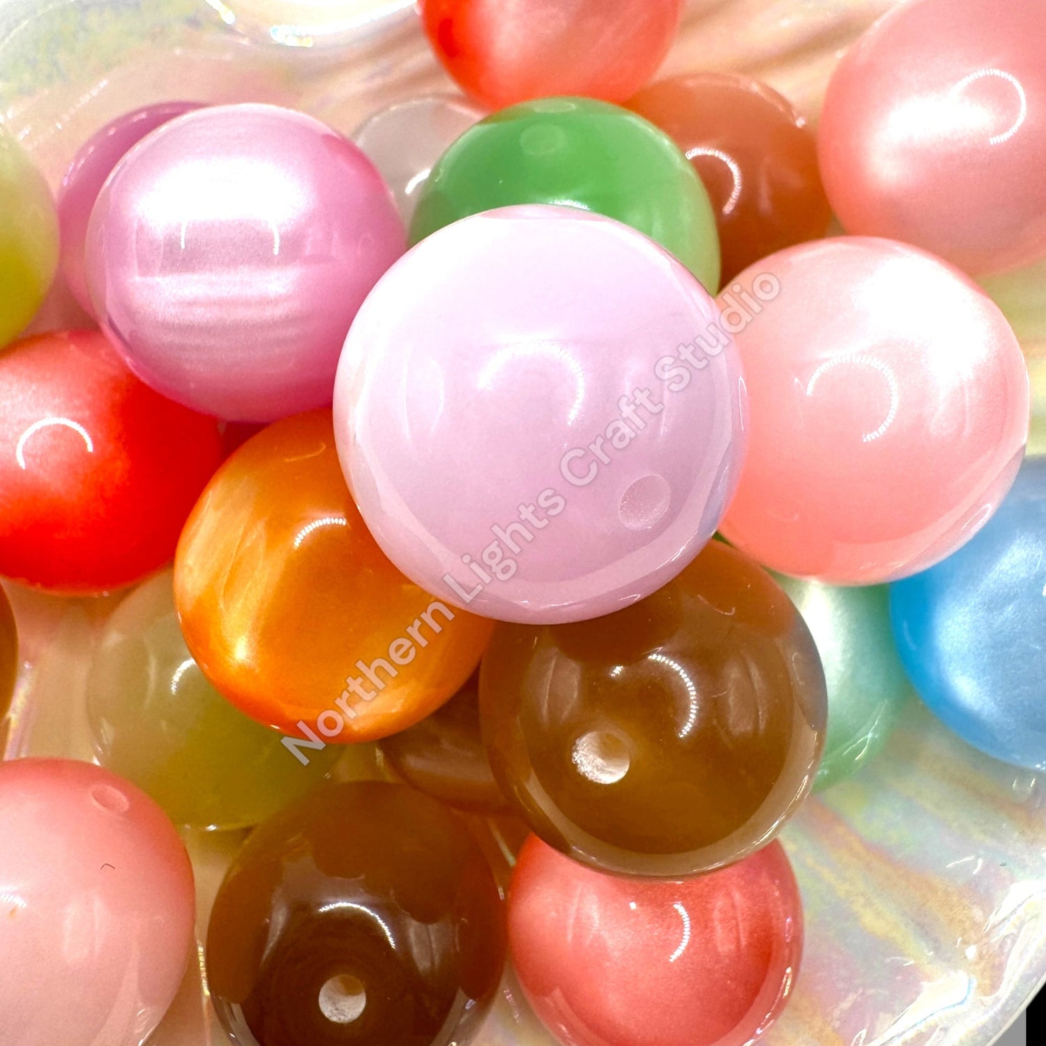 Acrylic and Resin 20MM Beads
