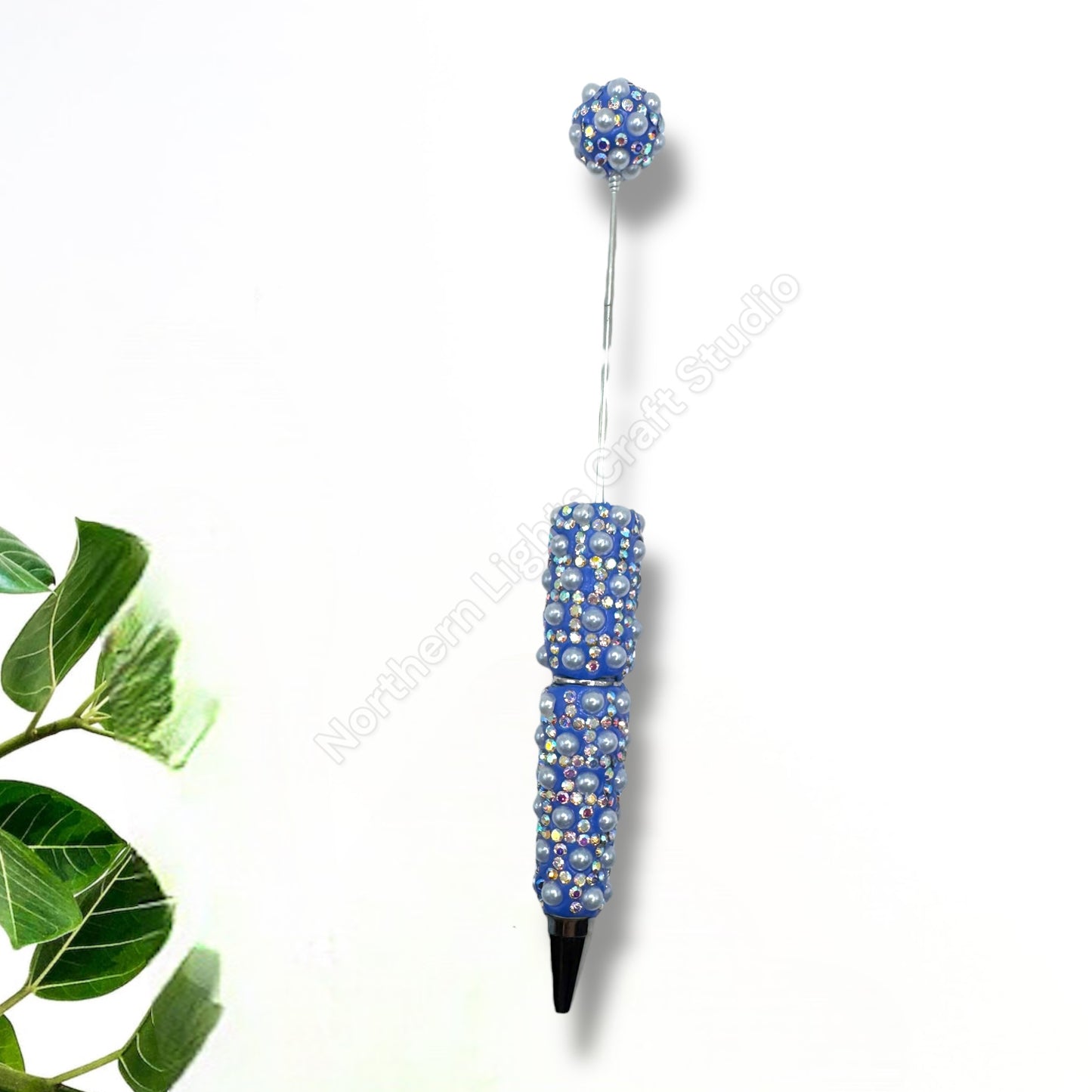 Beadable Pearl and Rhinestone Pens