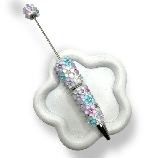 Beadable Jelly Flower Pen - 1pc.
