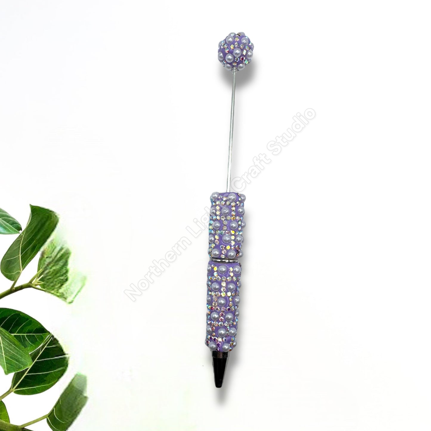 Beadable Pearl and Rhinestone Pens