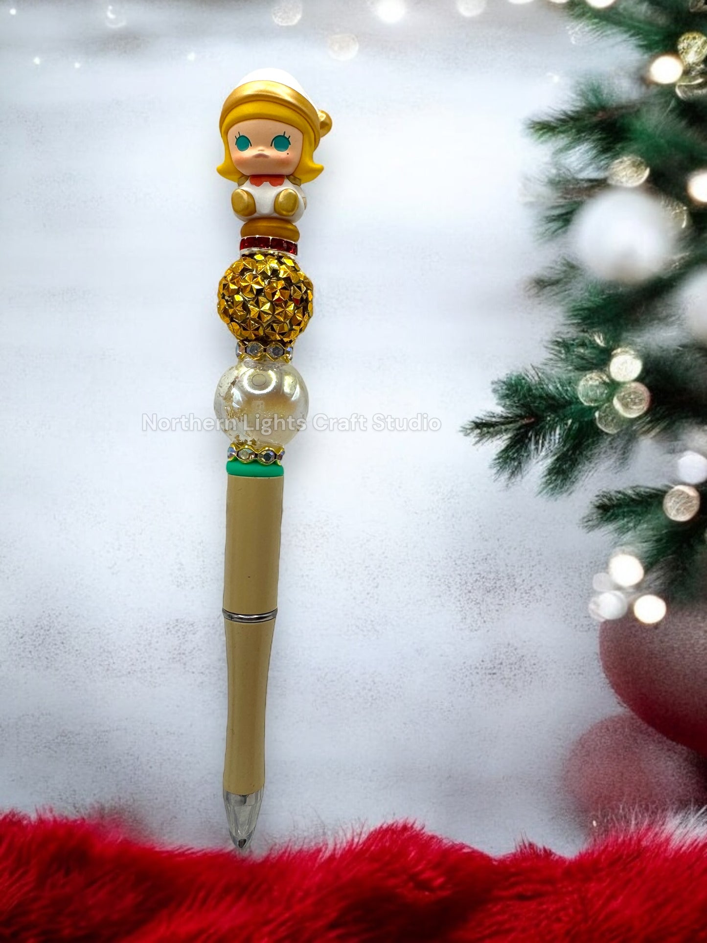 Christmas Character Pens - Labubu, Molly, Pucky Pens