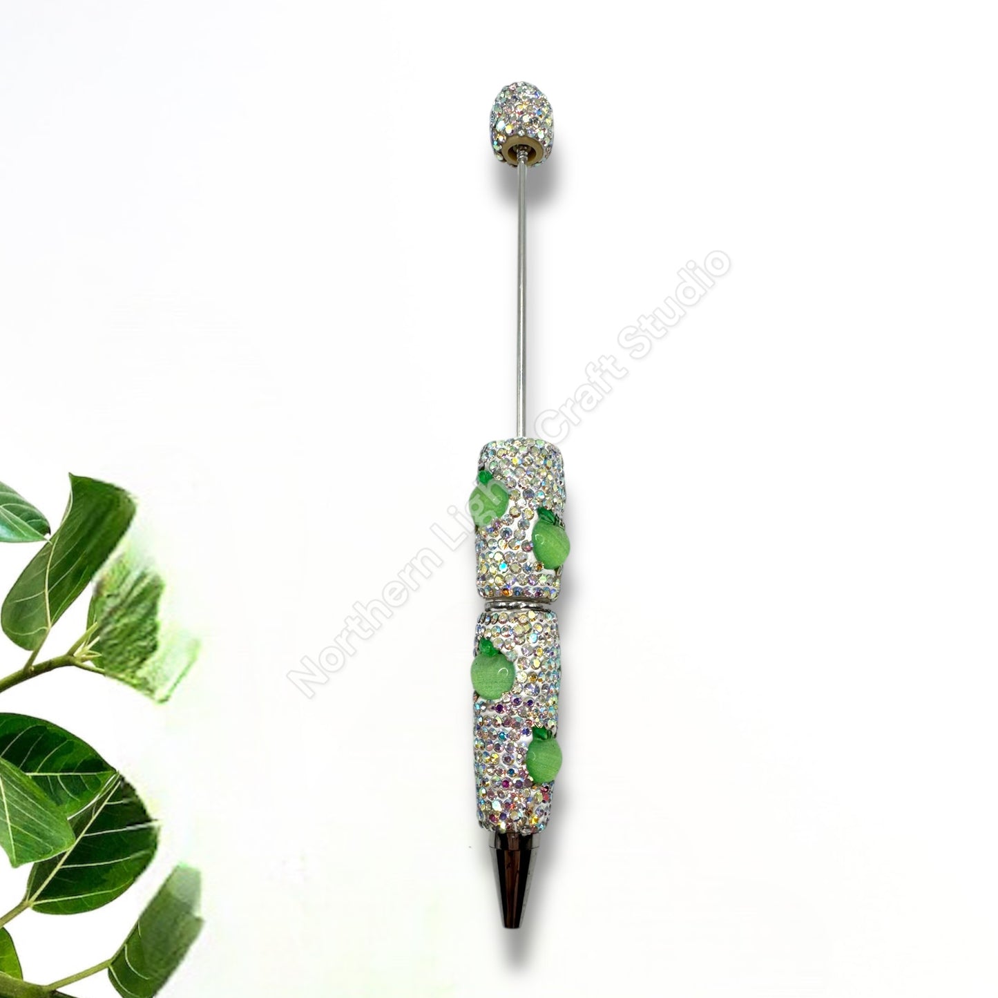 Beadable Fruit Rhinestone Pens