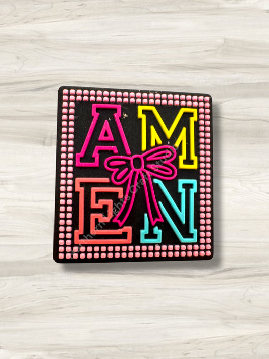 AMEN Silicone Focal Bead