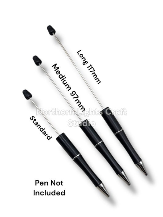 Beadable Pen Extender Medium or Long 25 pcs.