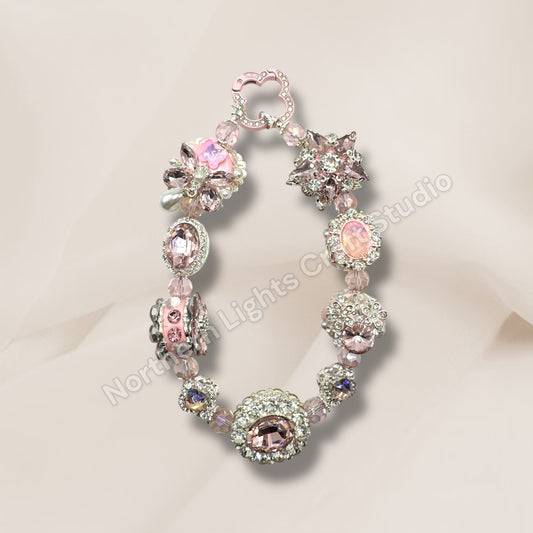 Gilded Blush Keychain