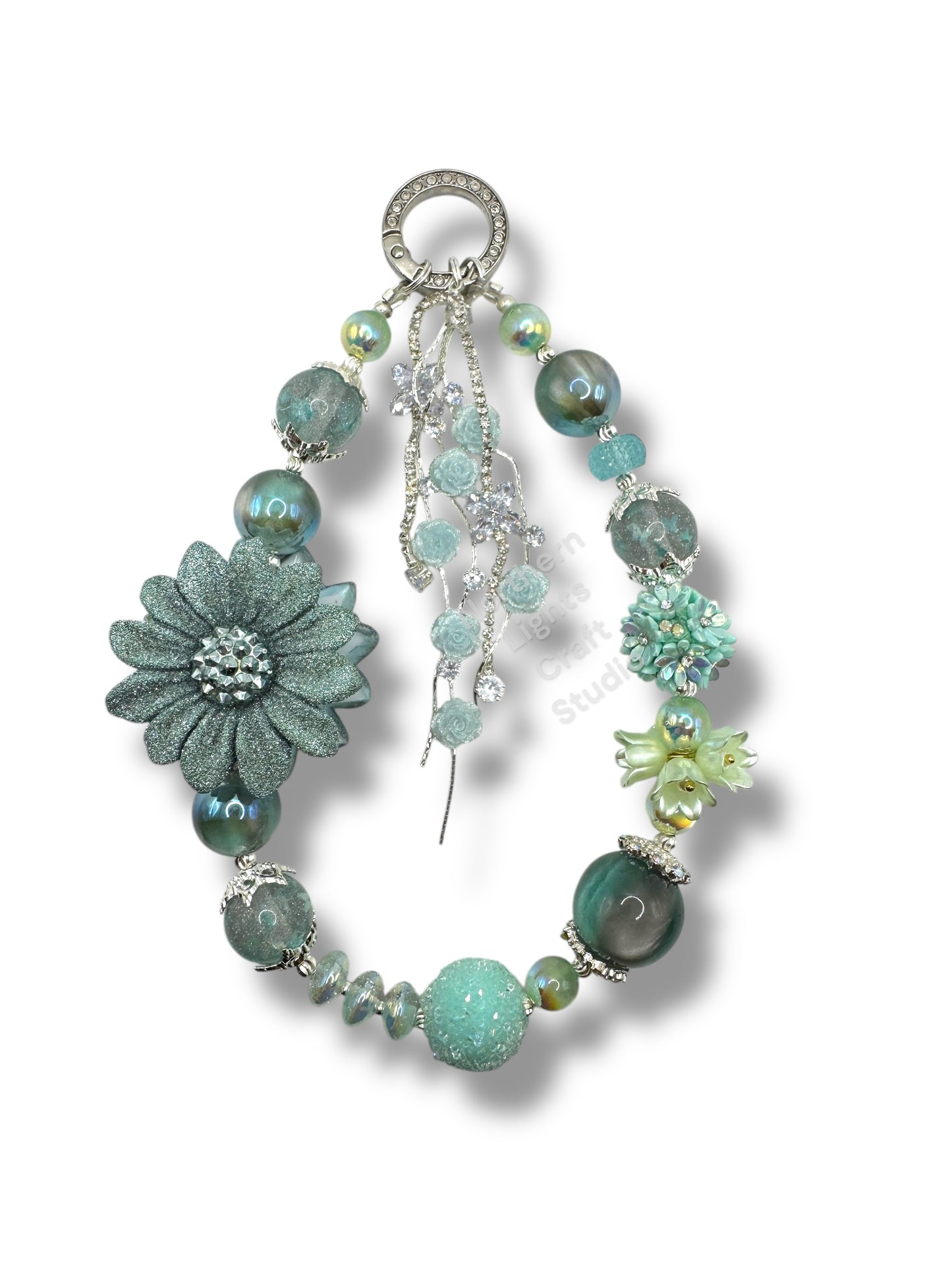 Frosted Mint Keychain