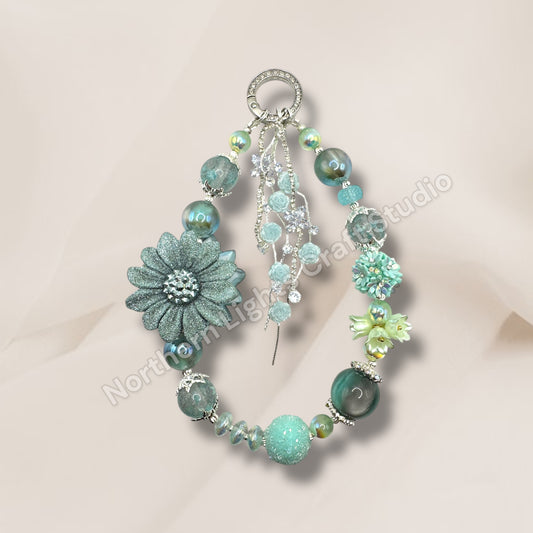 Frosted Mint Keychain