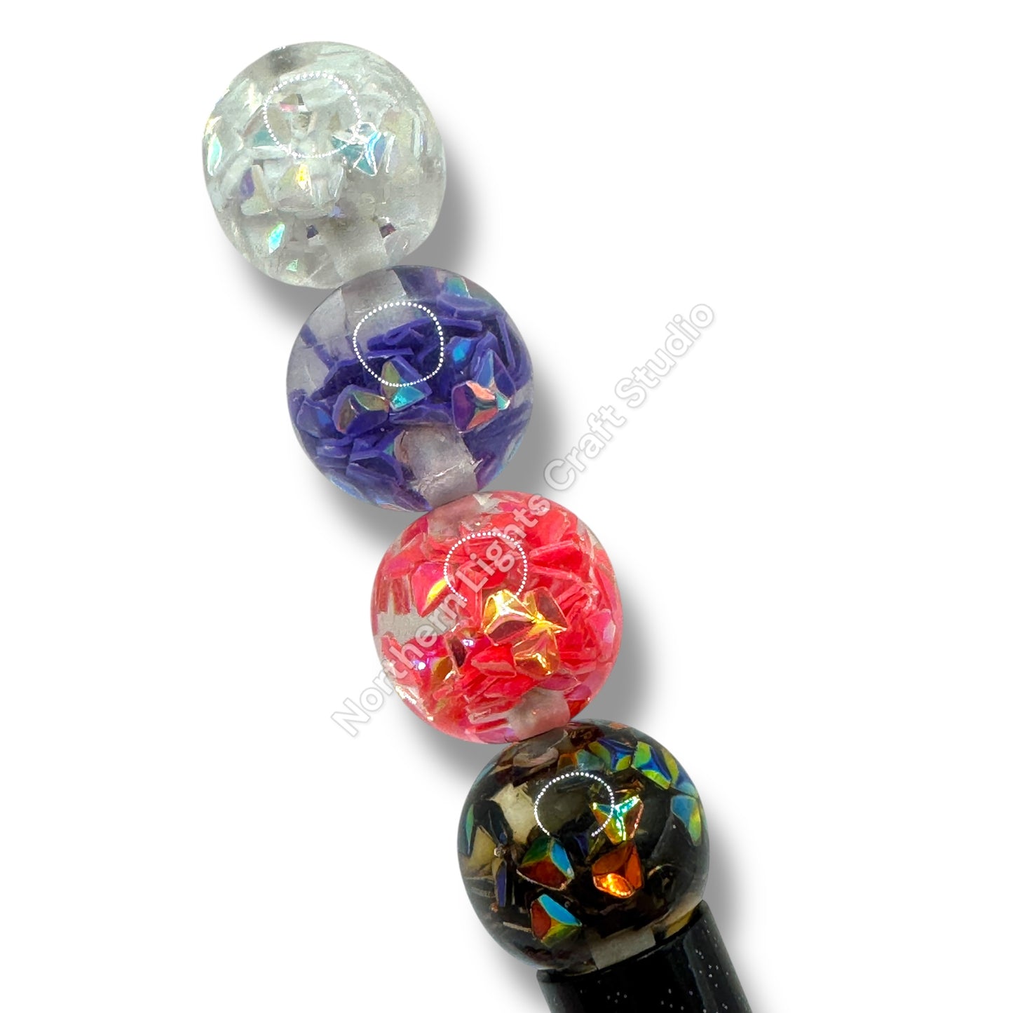 Fire Opal 16mm UV Shiny Beads