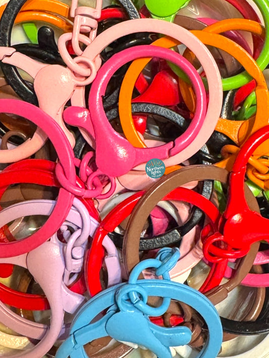 Keyring for DIY - 10 piece mix bag