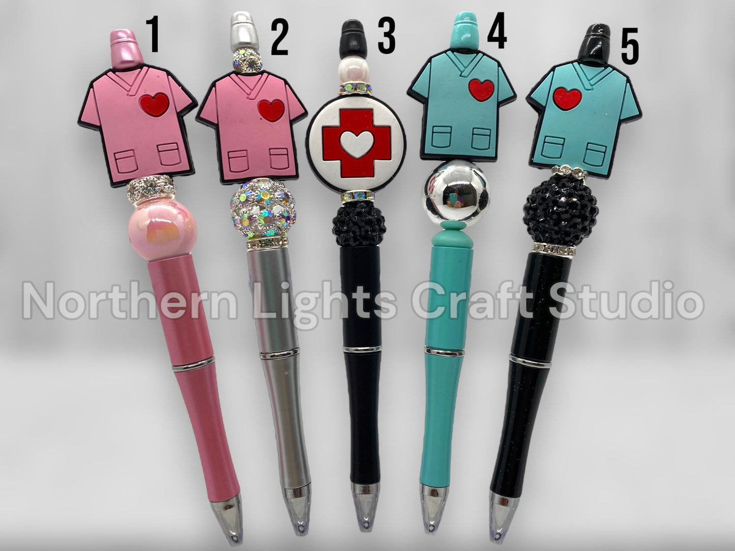 Custom Beaded Nurse Pen, Gifts for Nurses, Bling Pen, Rhinestone Pen, Thank You Gift for Nurses, Nursing Gifts,