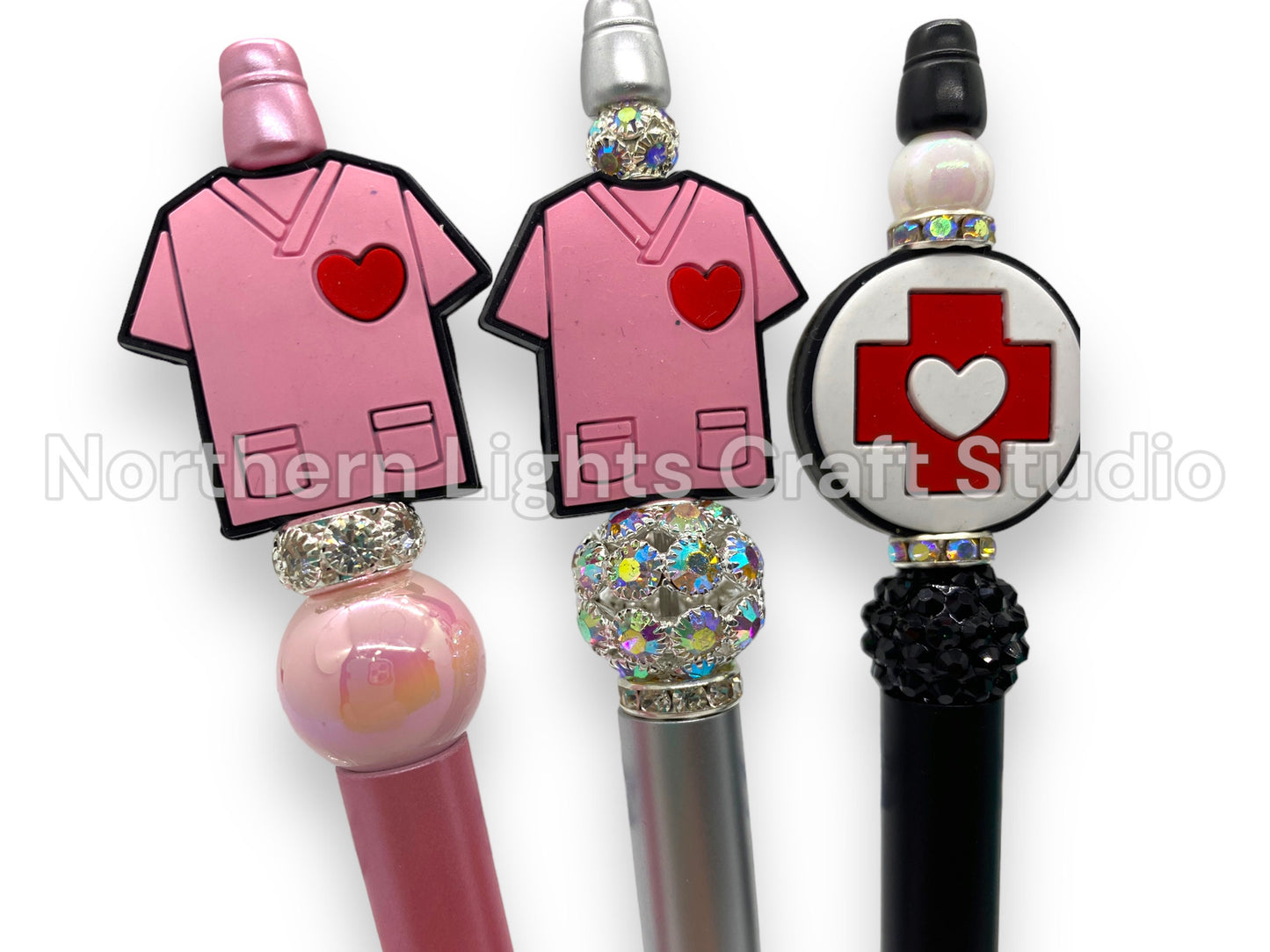 Custom Beaded Nurse Pen, Gifts for Nurses, Bling Pen, Rhinestone Pen, Thank You Gift for Nurses, Nursing Gifts,