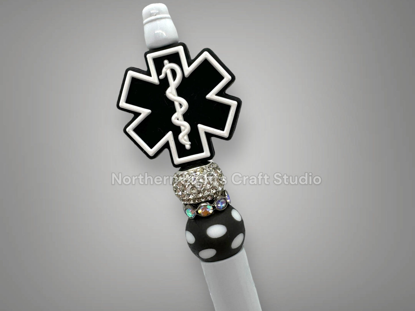 Beaded Occupation Pen, Dental Squad Pen, EMT Bead Pen, Medical Staff Pen Gift, Mail Carrier Pen