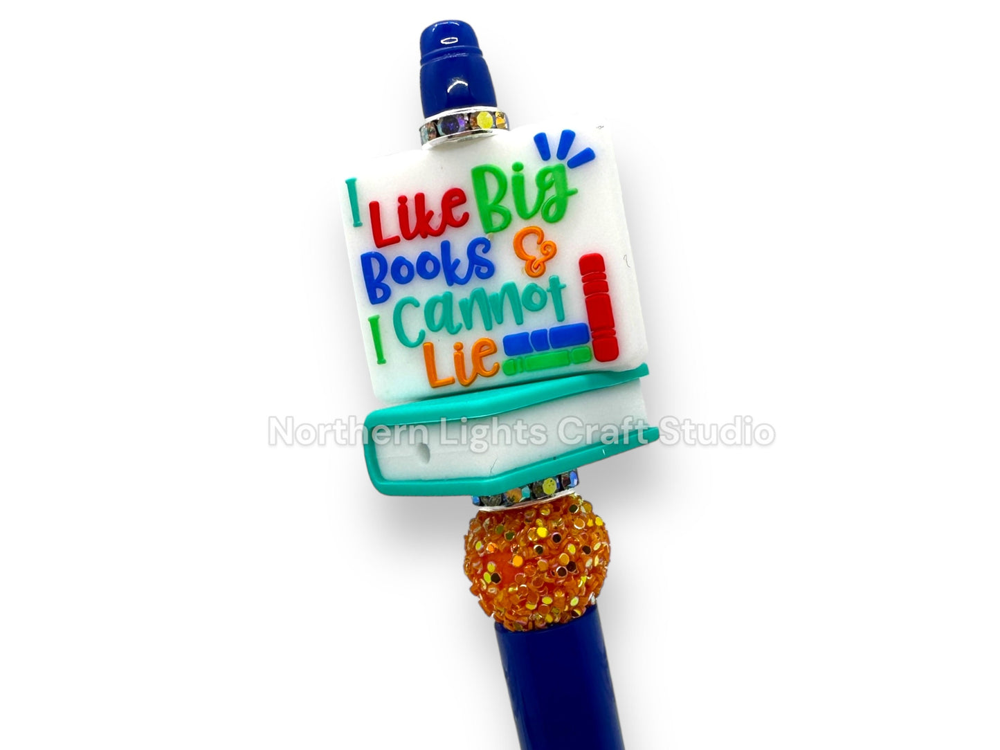 Beaded Pens for Avid Readers, Book Lover Pens, Gift for People that Love to Read, Book Pen, Journaling Pen, Pen to Go With Journal