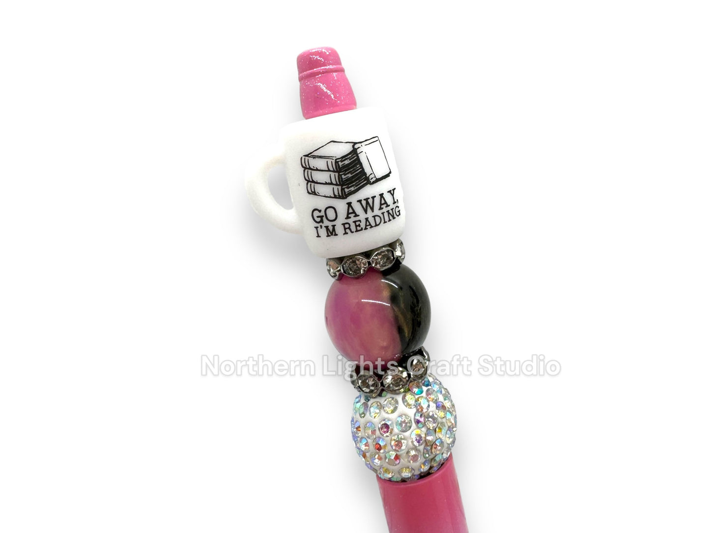Beaded Pens for Avid Readers, Book Lover Pens, Gift for People that Love to Read, Book Pen, Journaling Pen, Pen to Go With Journal
